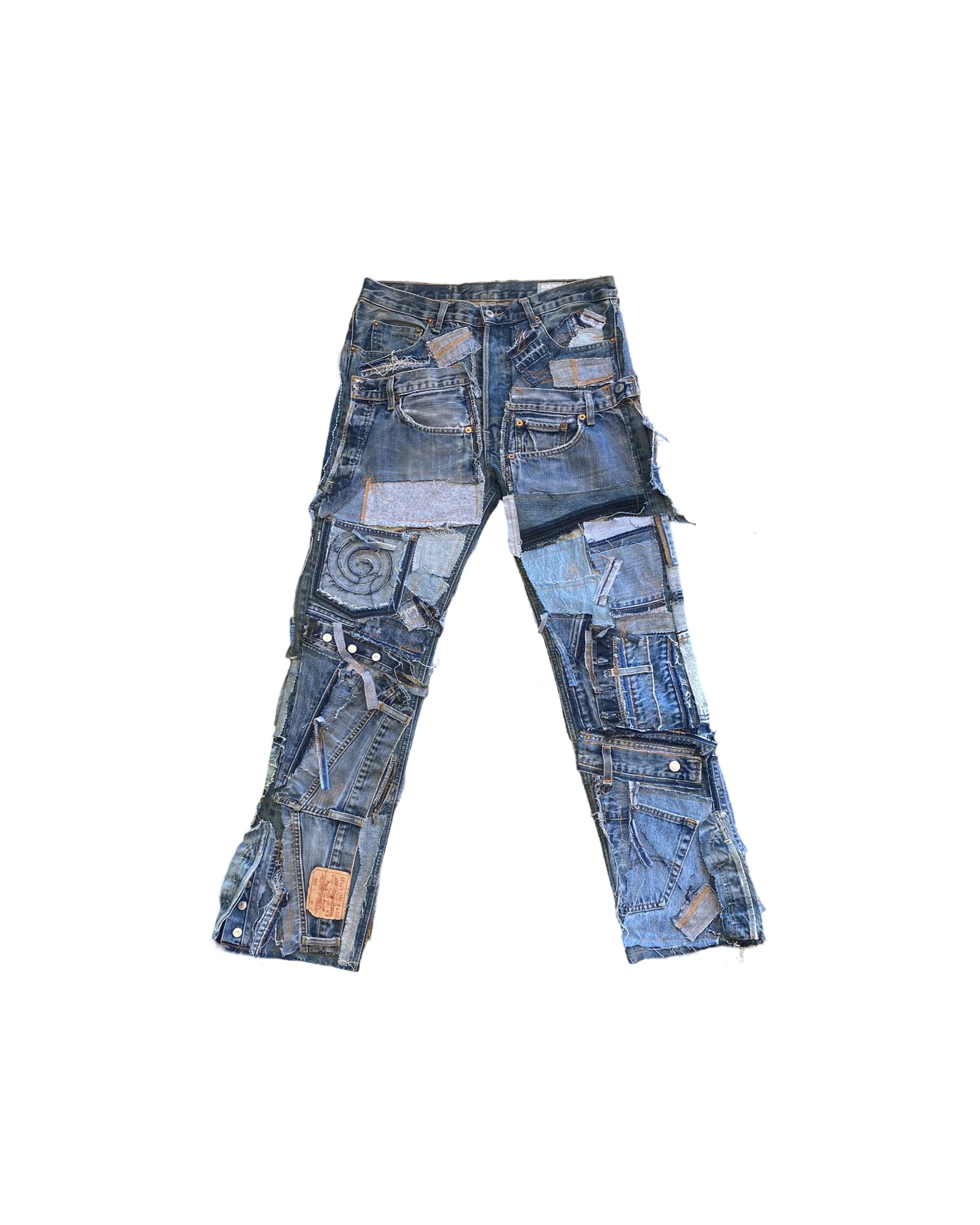 Patchwork Detail Denim // RANDOM SELECTION - Image 3
