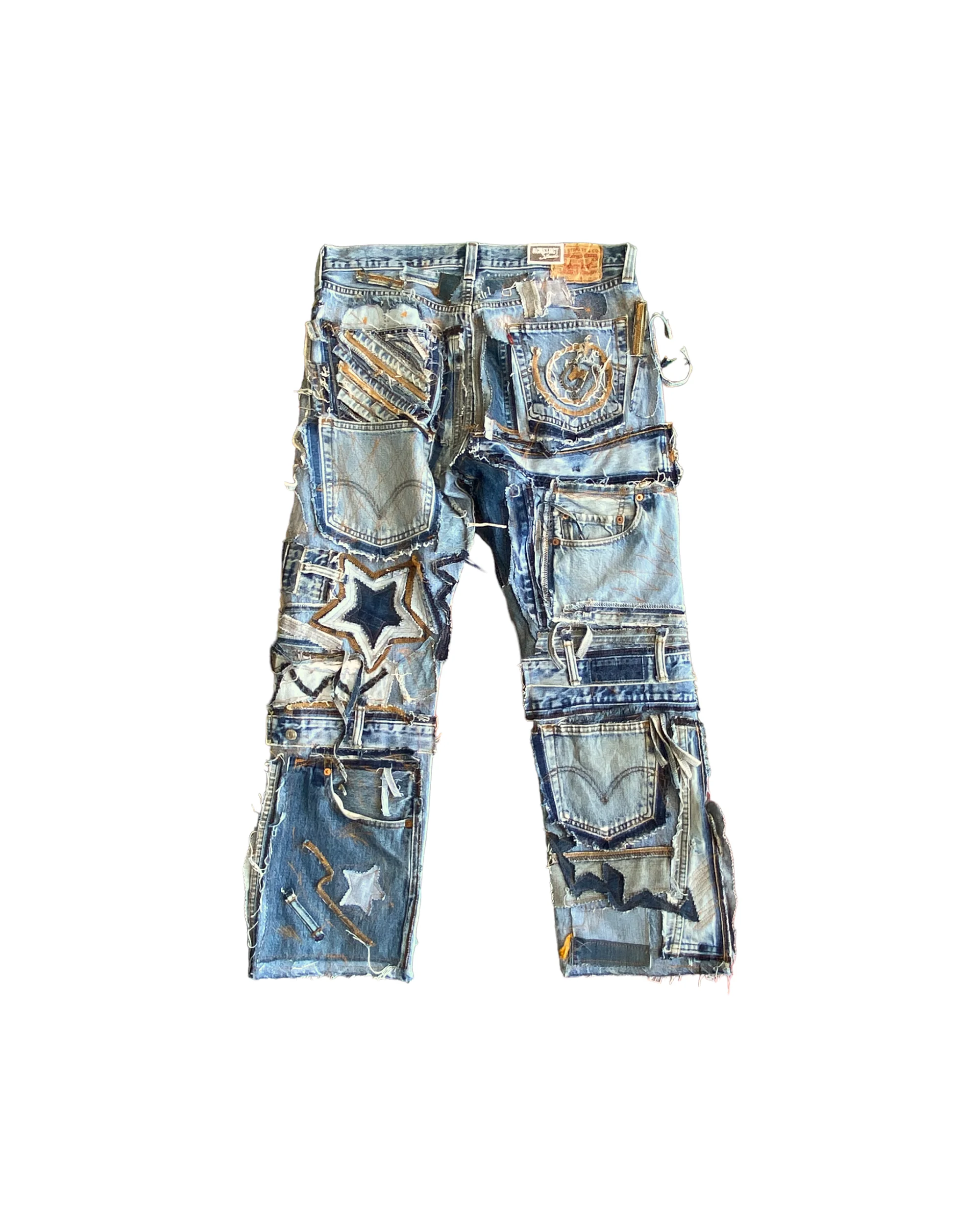 Patchwork Detail Denim // RANDOM SELECTION - Image 4