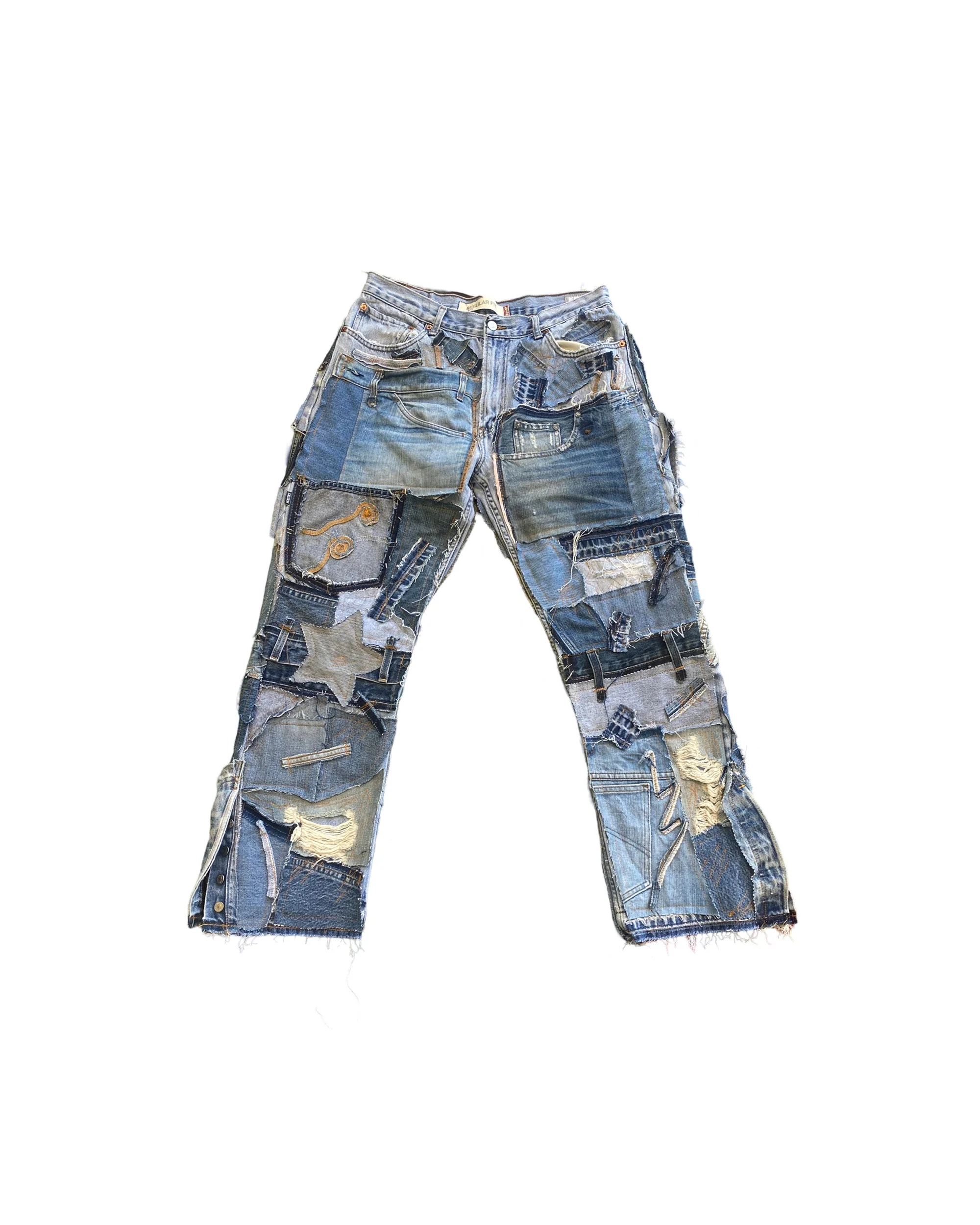 Patchwork Detail Denim // RANDOM SELECTION - Image 6