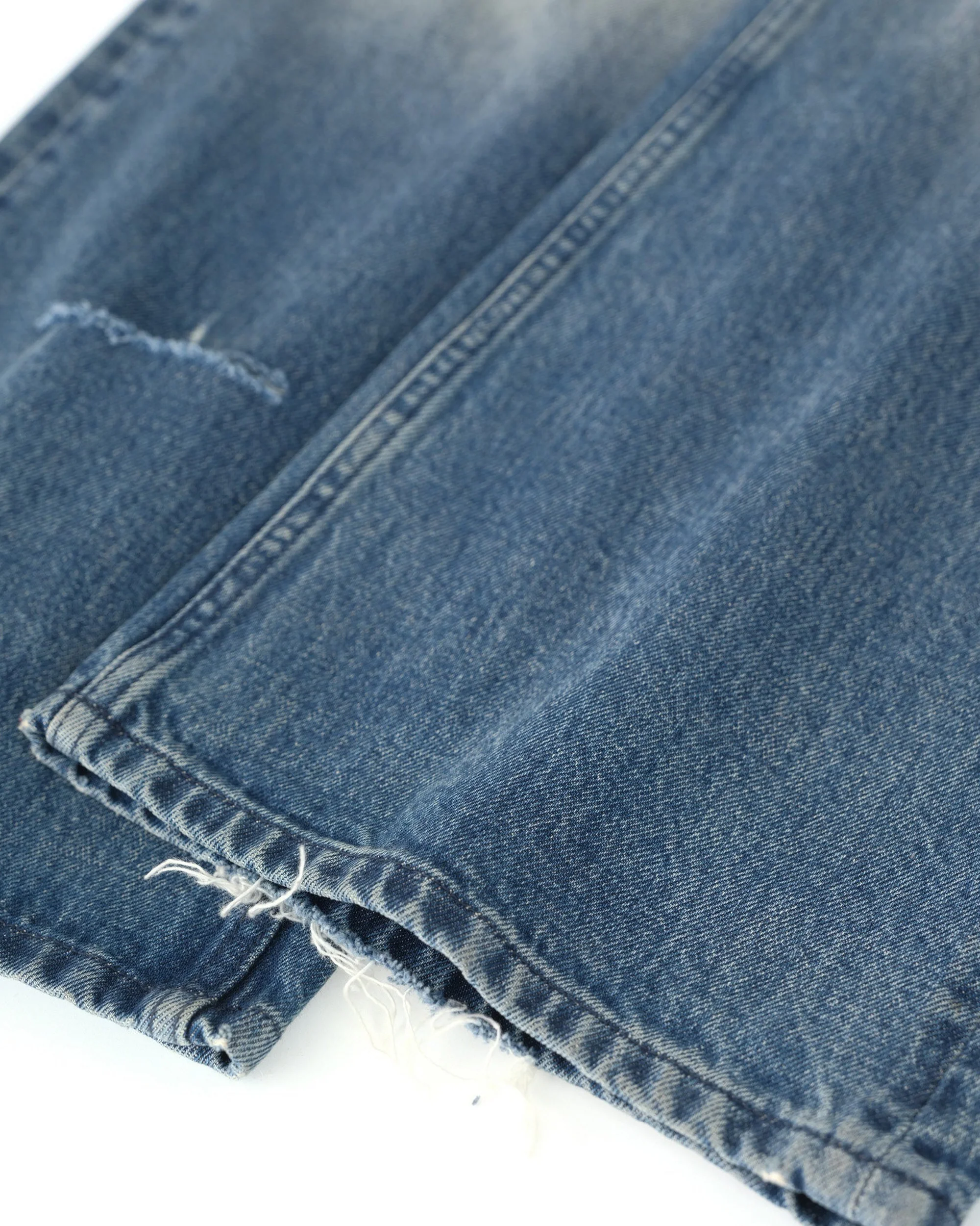 Patchwork Fade Denim Pants - Image 14