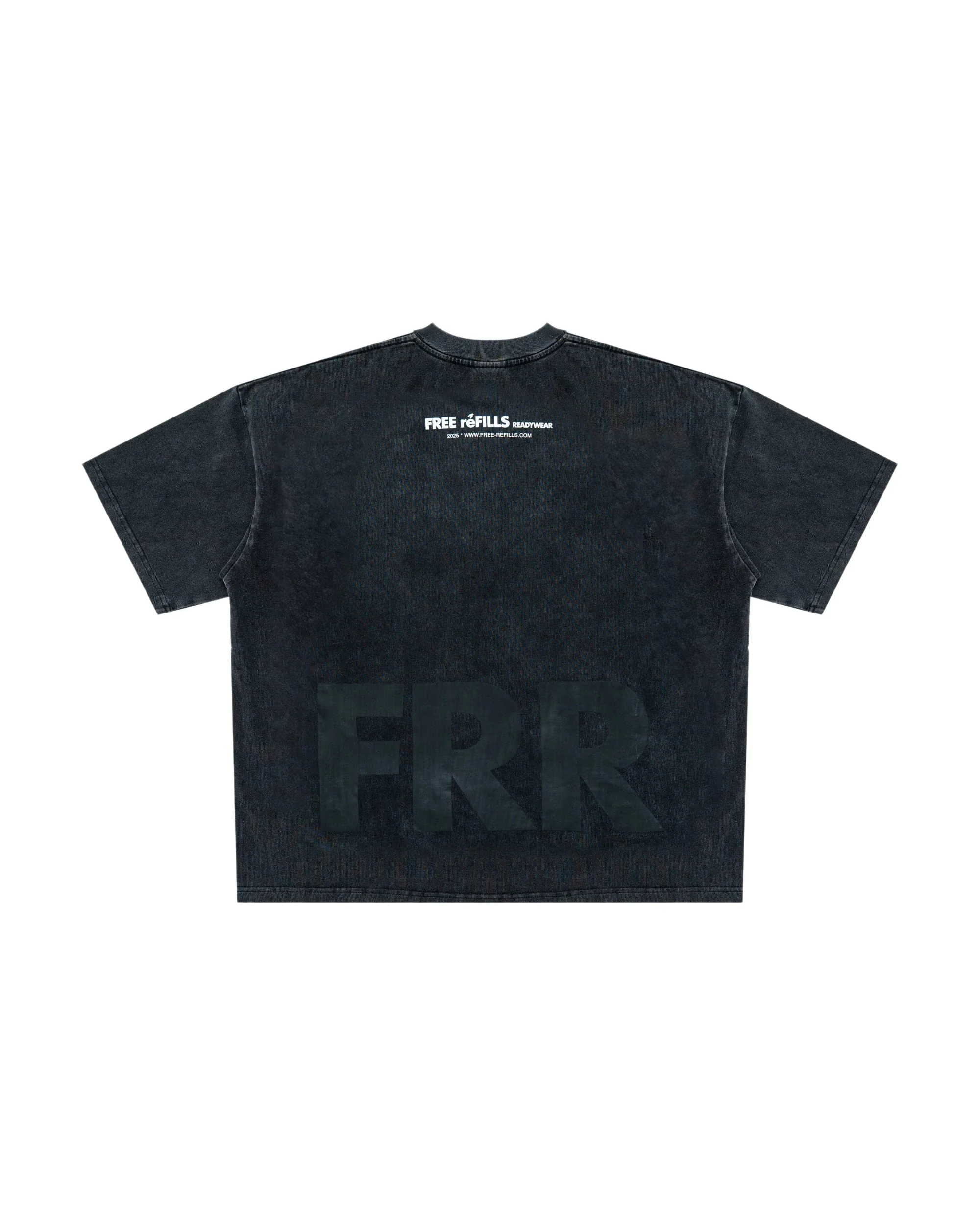 Patchwork Tee - Vintage Black - Image 2