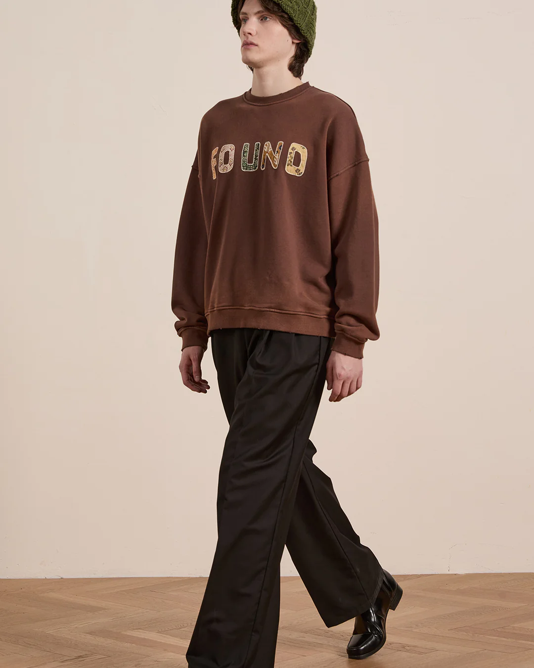 Patterned Logo Crewneck - Image 10