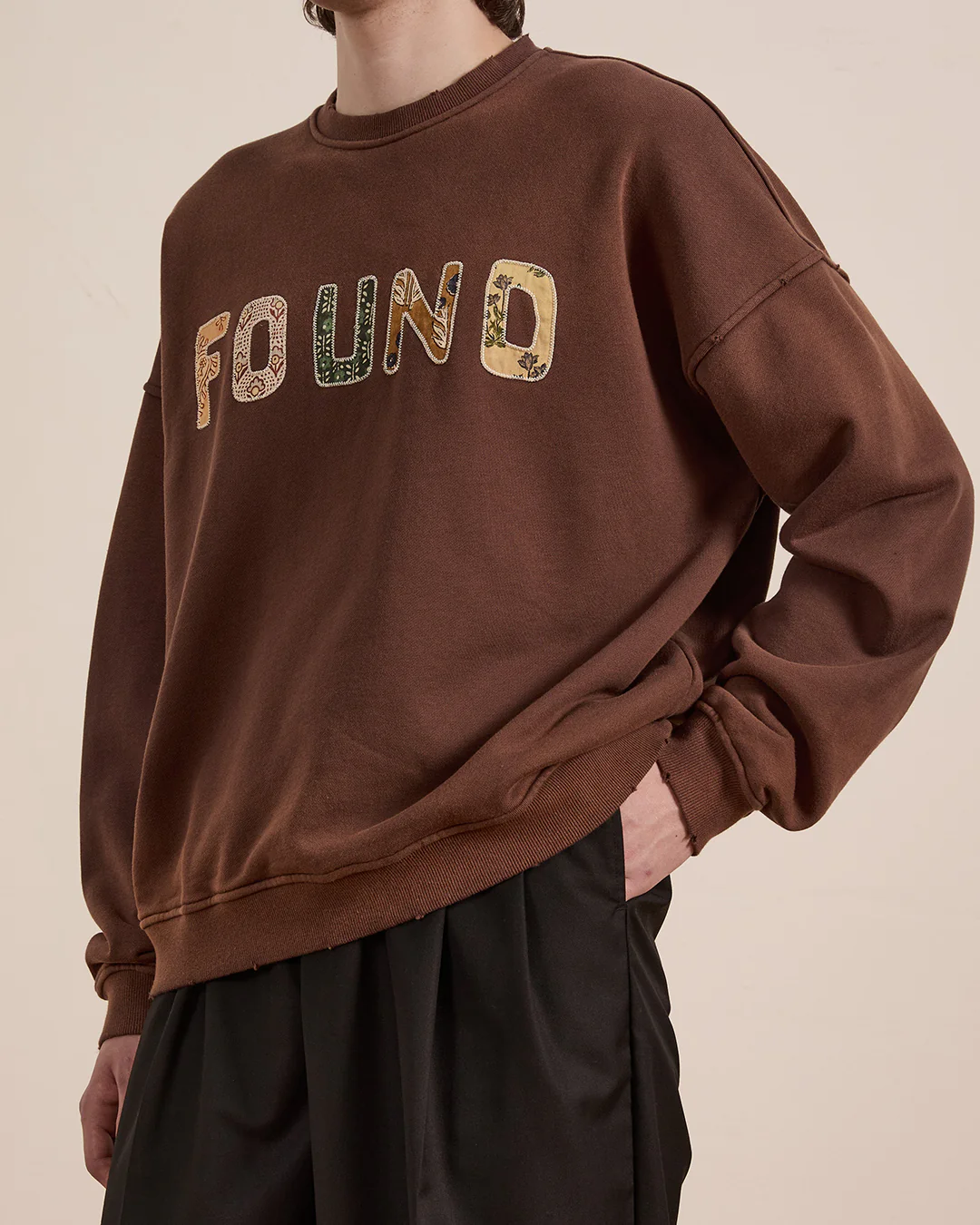 Patterned Logo Crewneck - Image 11