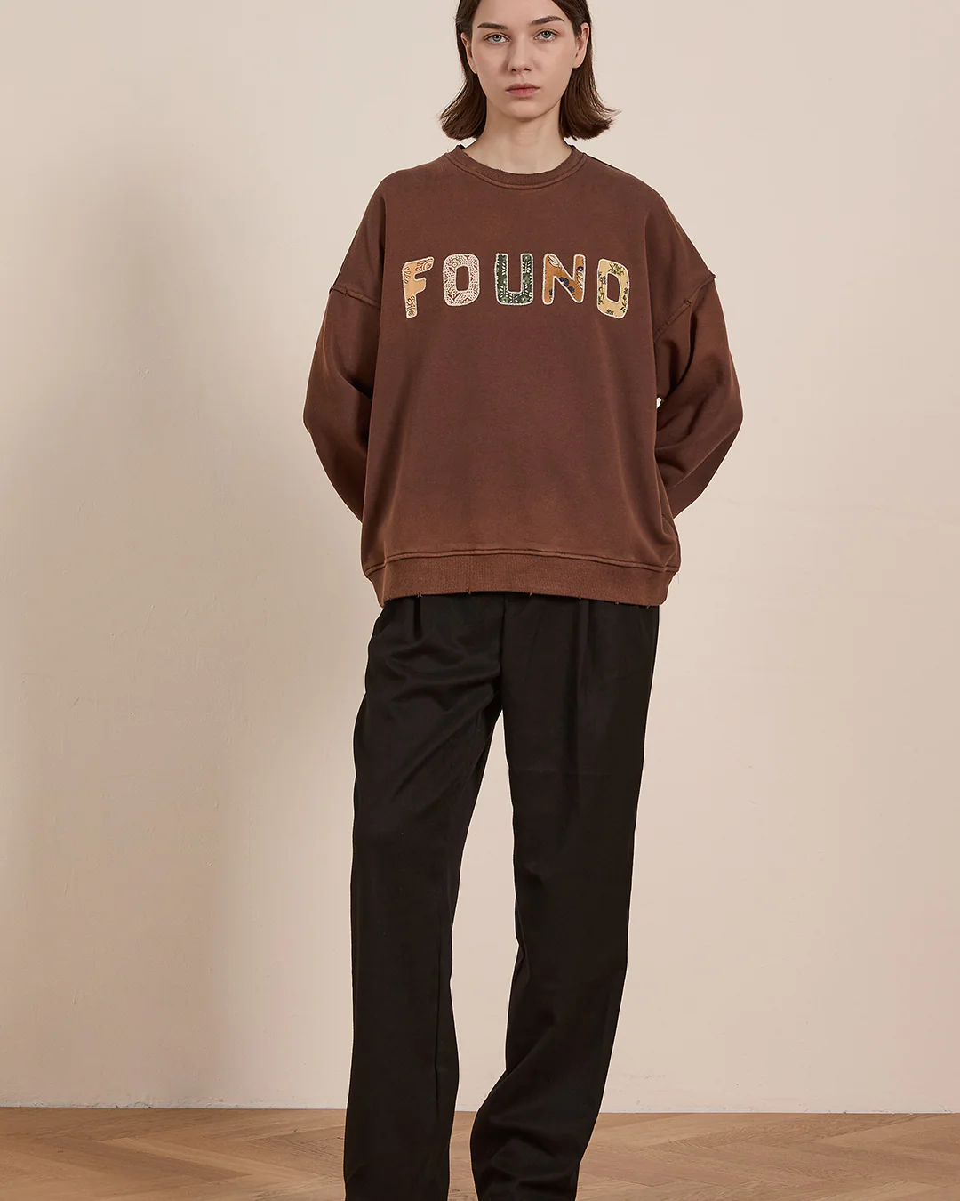 Patterned Logo Crewneck - Image 12