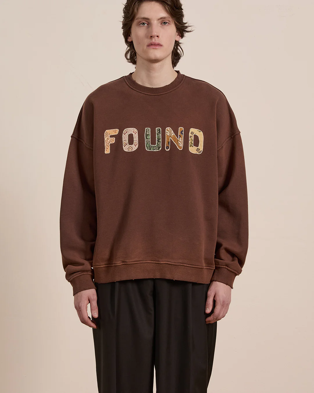 Patterned Logo Crewneck - Image 2