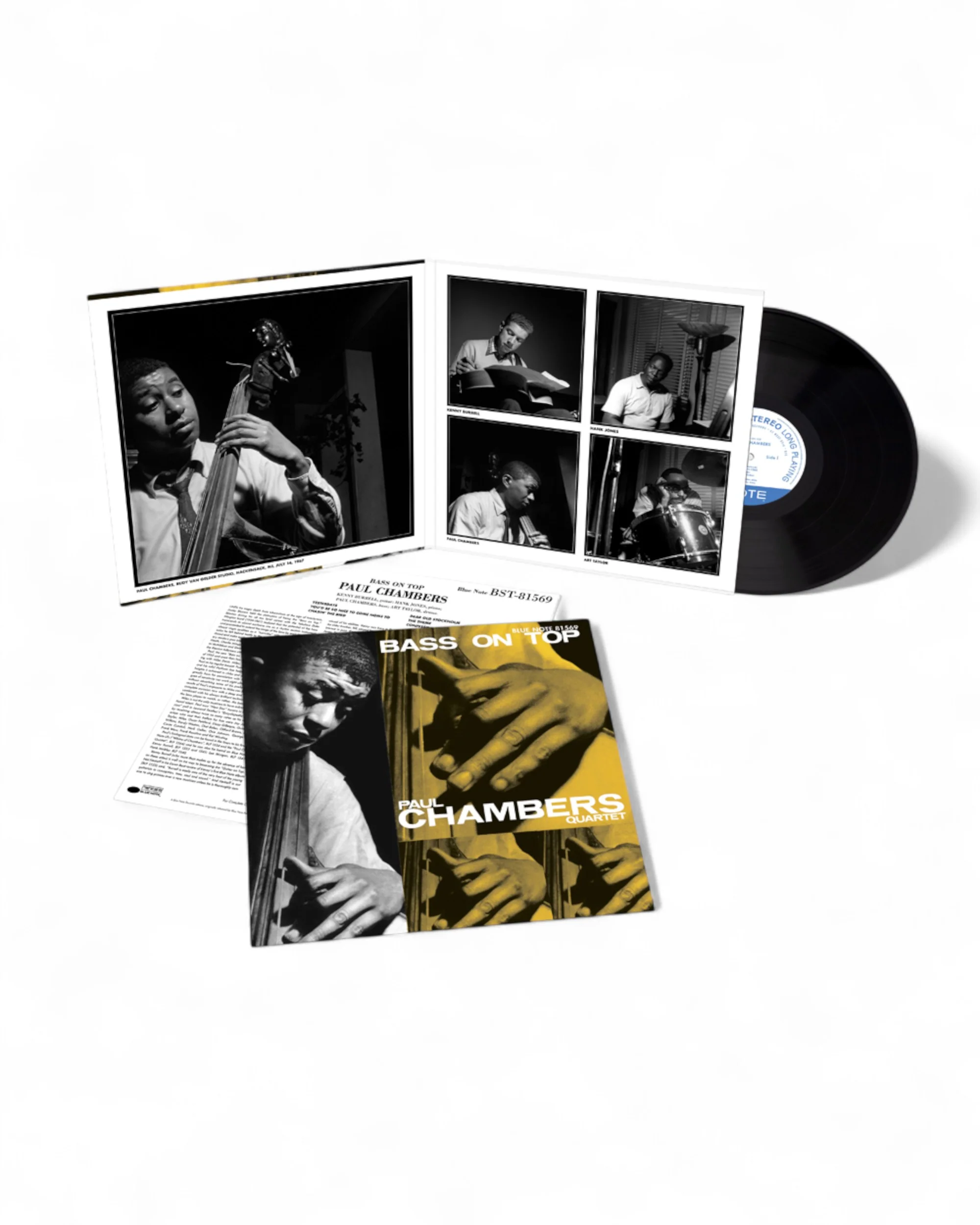 Paul Chambers - Bass On Top LP (Tone Poet Vinyl Series) - Image 2