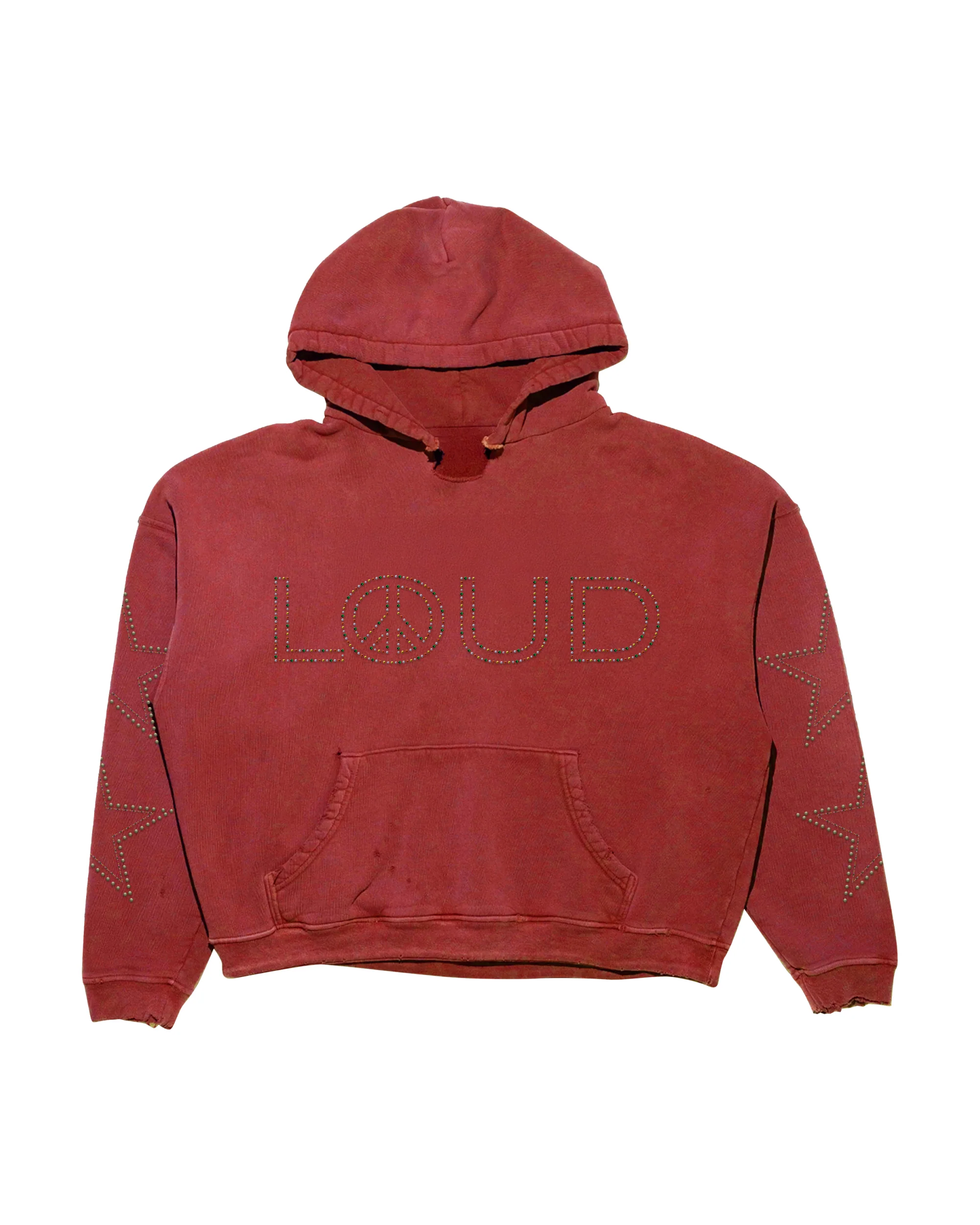 PEACE AND LOUD HOODIE