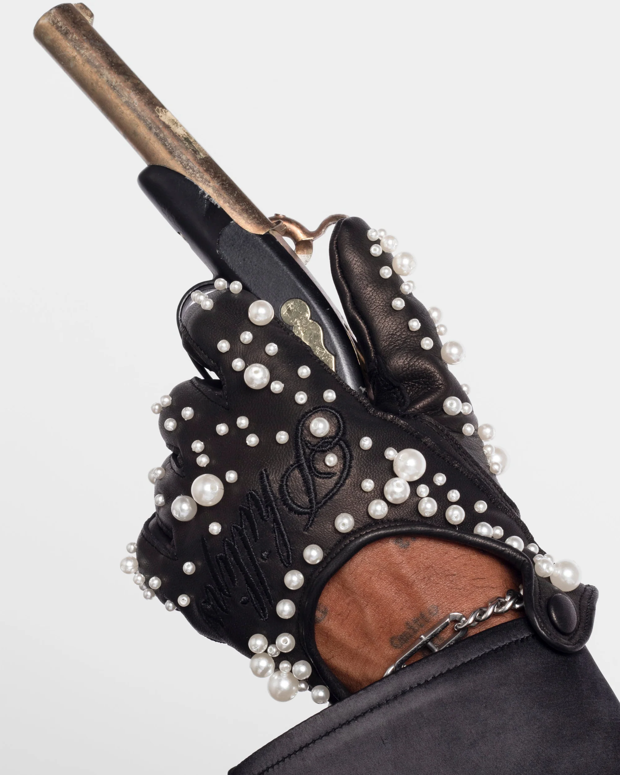 Pearl Gloves - Black - Image 2