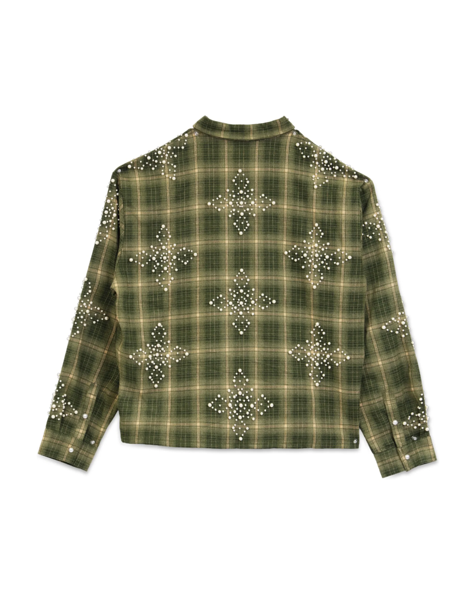 Pearl Logo Flannel (Moss) - Image 2