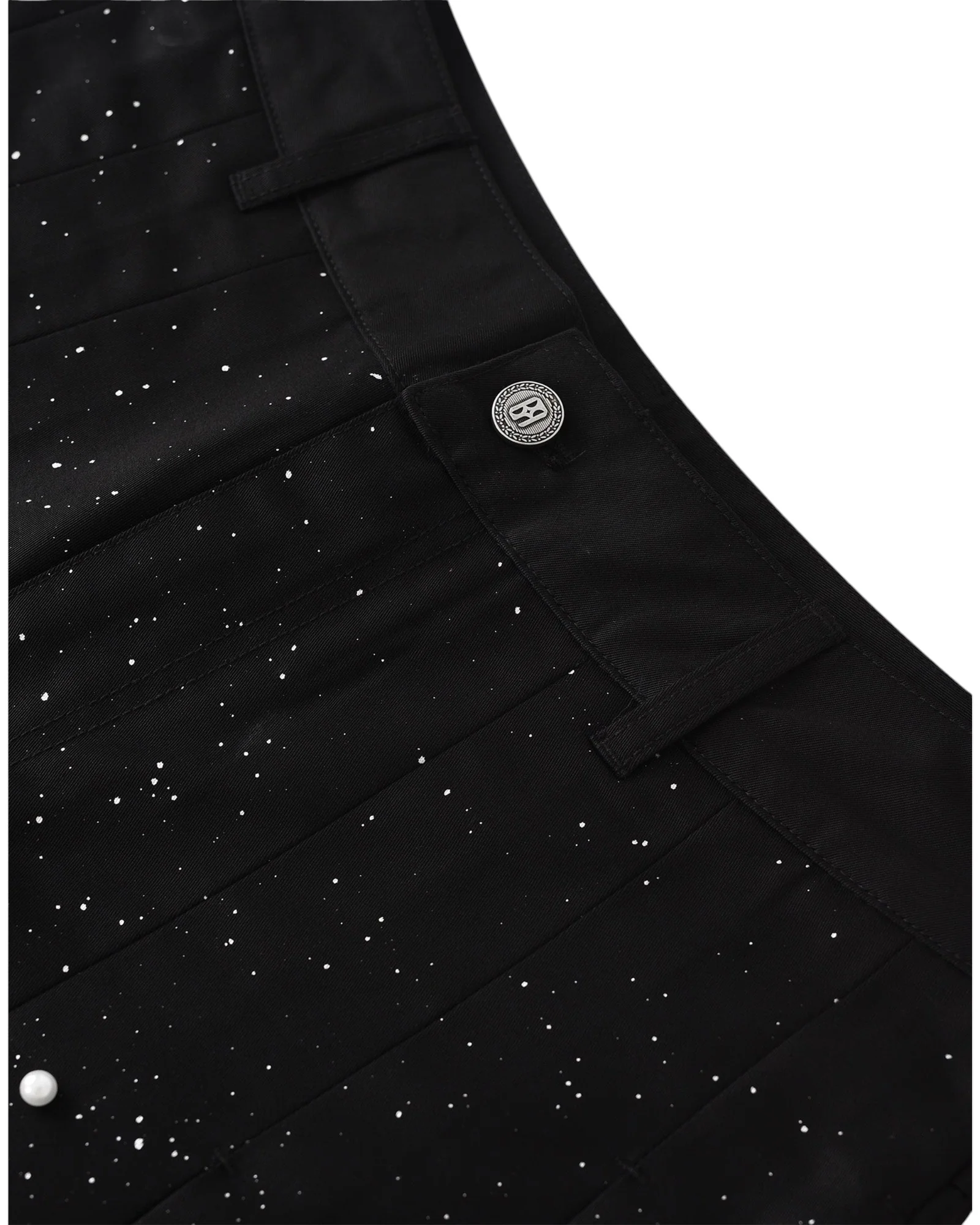 Pearl Pleated Wide Shorts - Image 4