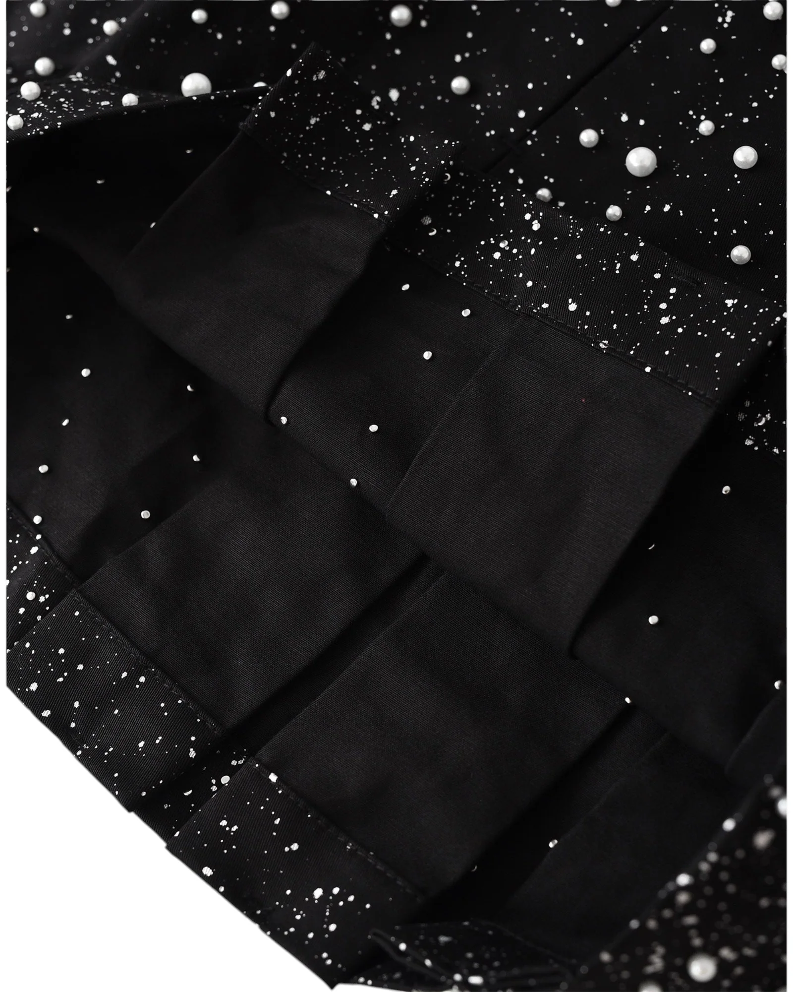 Pearl Pleated Wide Shorts - Image 7