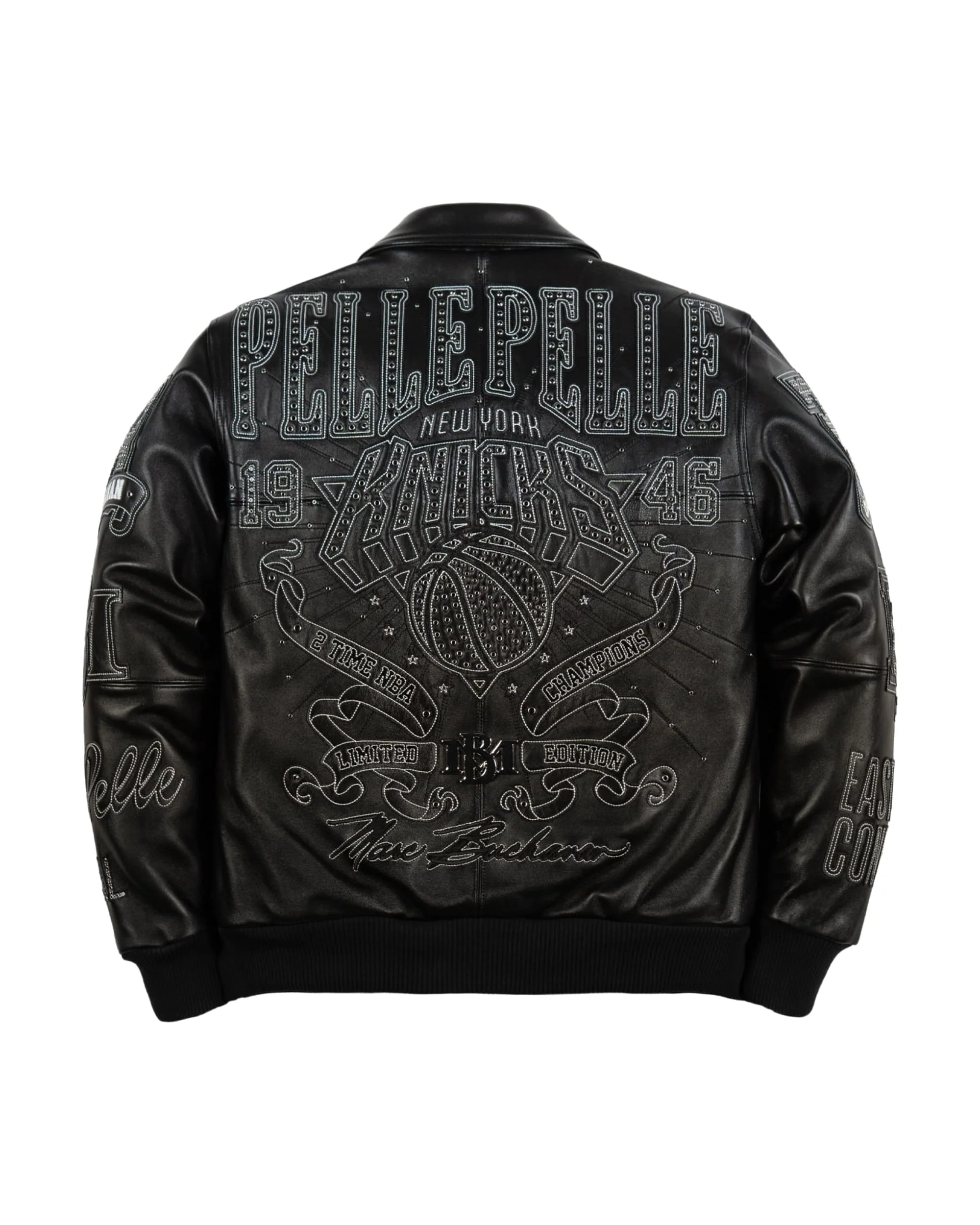 Pelle Pelle for City of Knicks Jacket - Black - Image 2