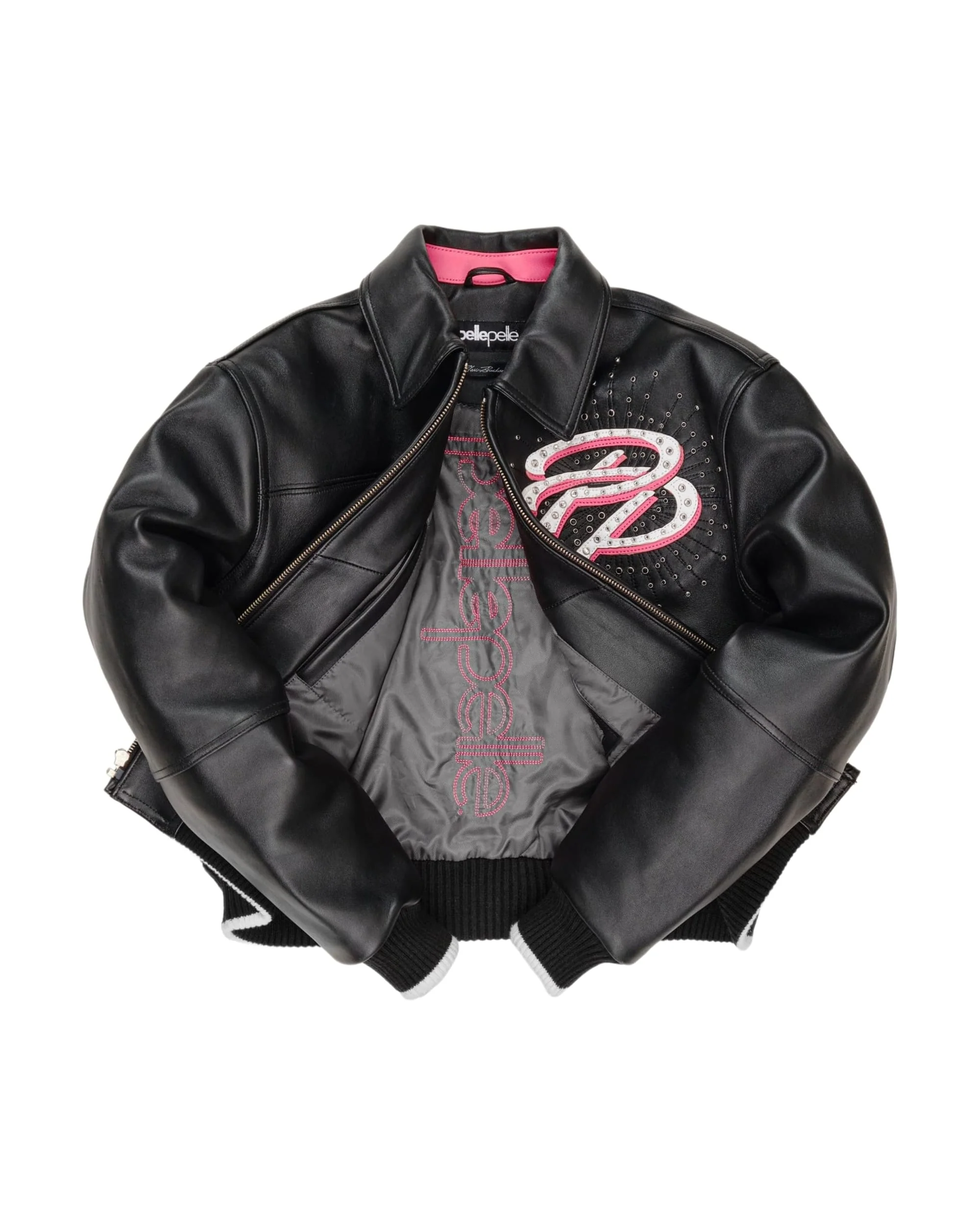 PELLE PELLE GREATEST OF ALL TIME WOMENS CROP JACKET - Image 6