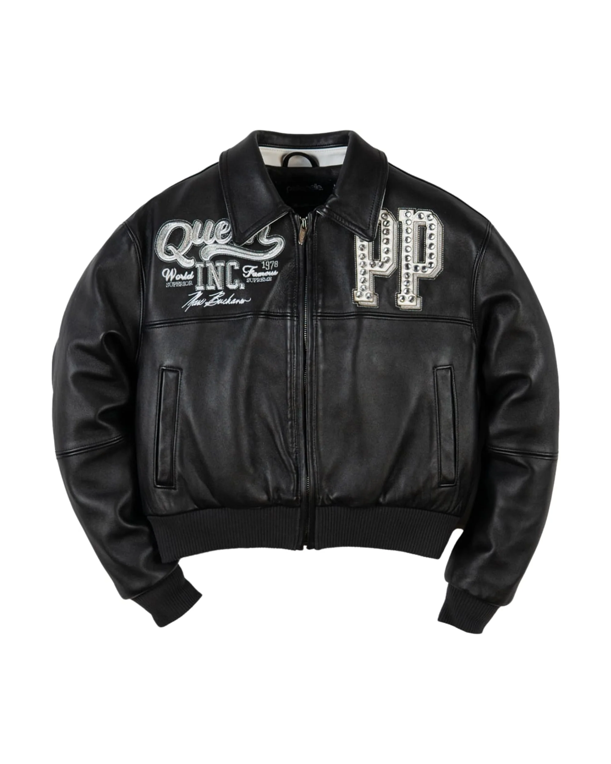 Pelle Pelle Queen Women's Crop Jacket - Black