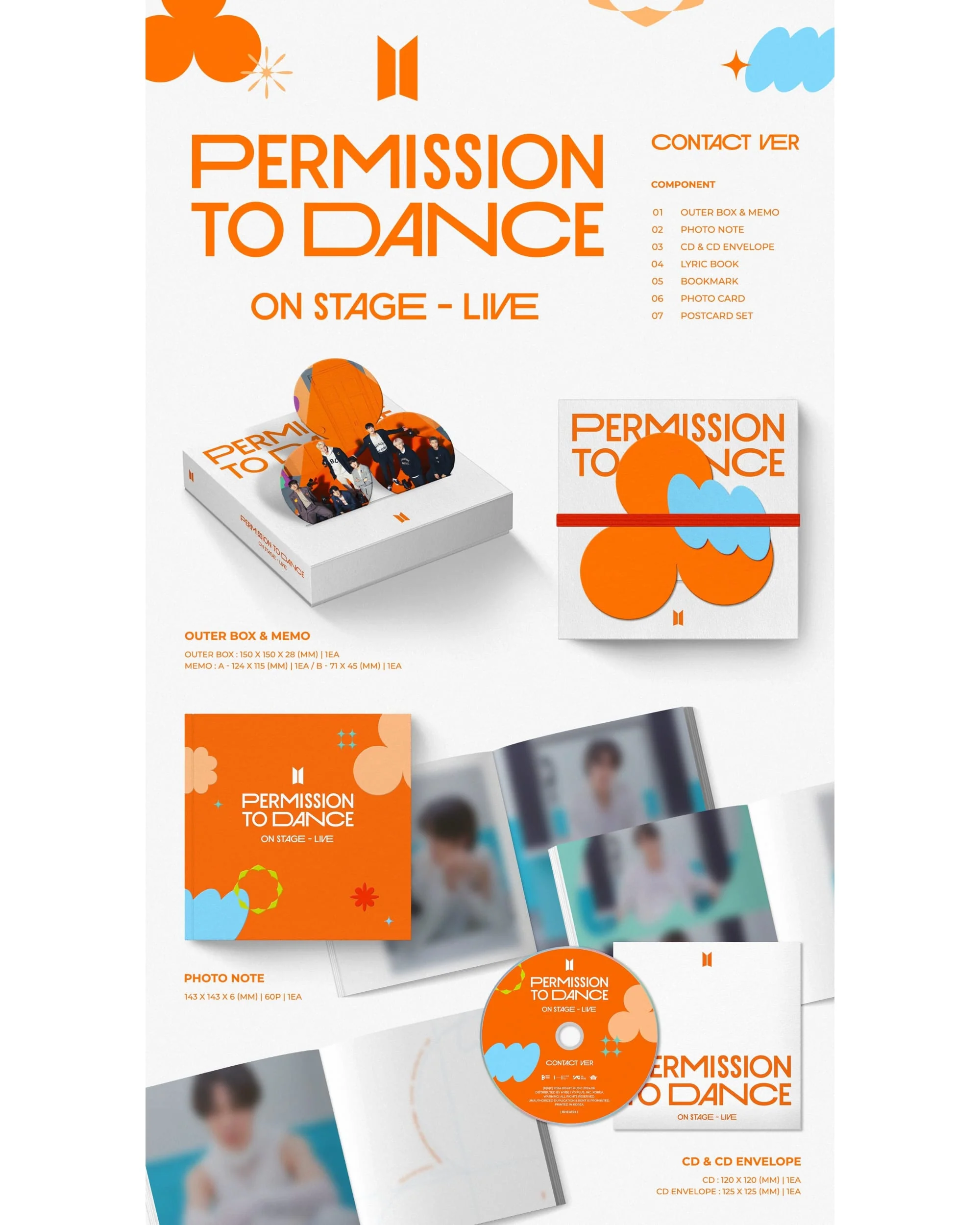 PERMISSION TO DANCE ON STAGE - LIVE (Contact ver.) - Image 2