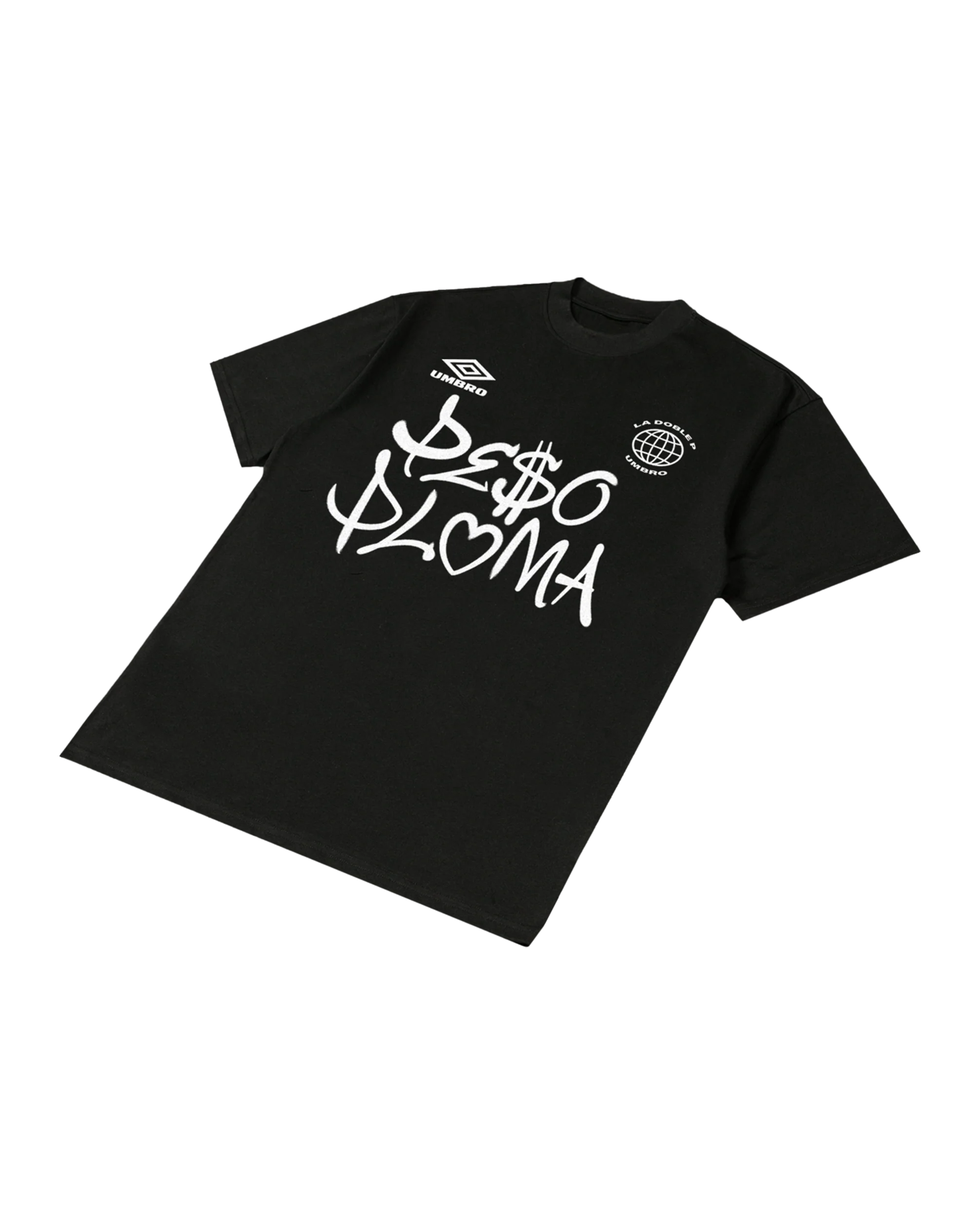 Peso Pluma x Umbro T-Shirt (Black) - Image 3