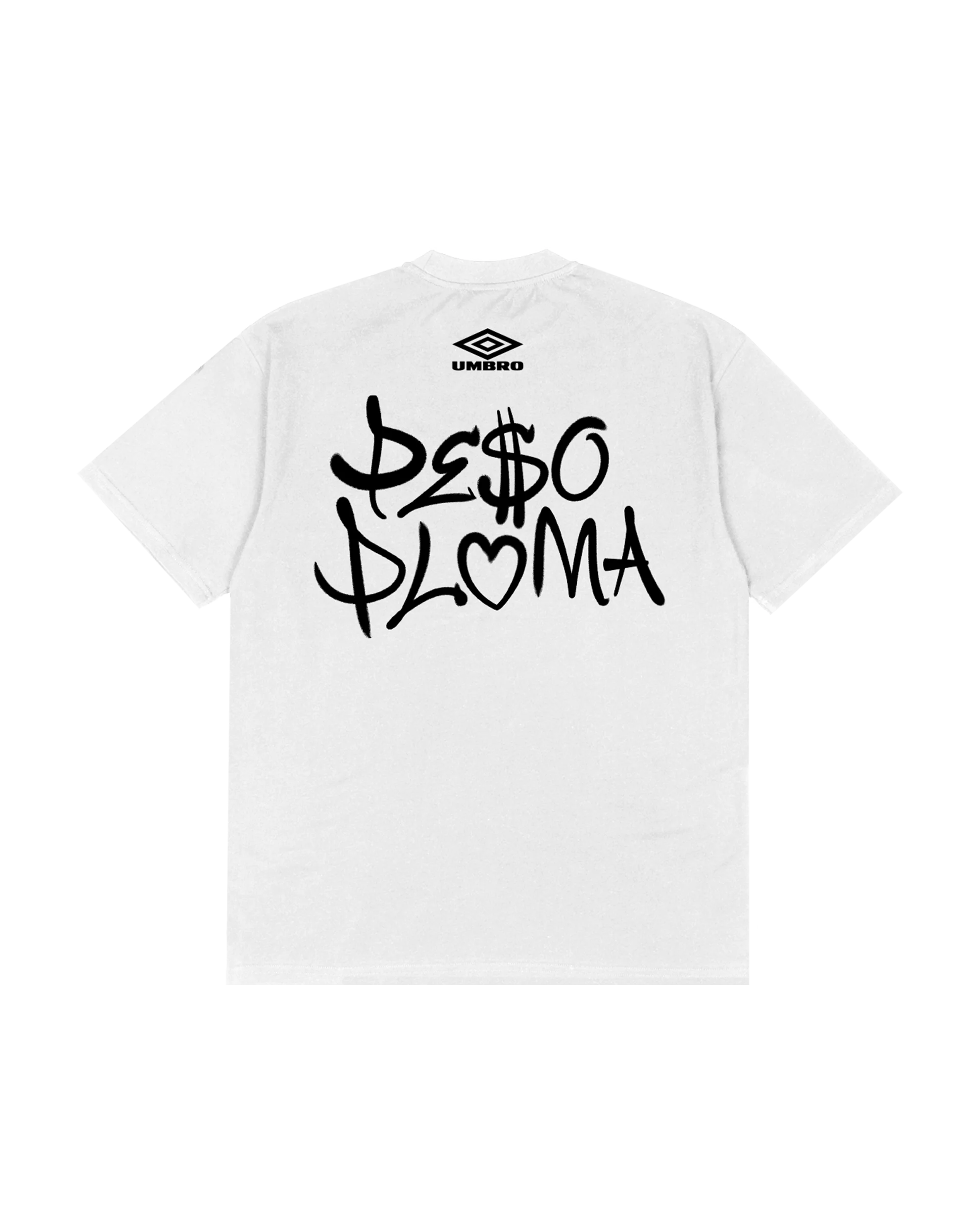 Peso Pluma x Umbro T-Shirt (White) - Image 2