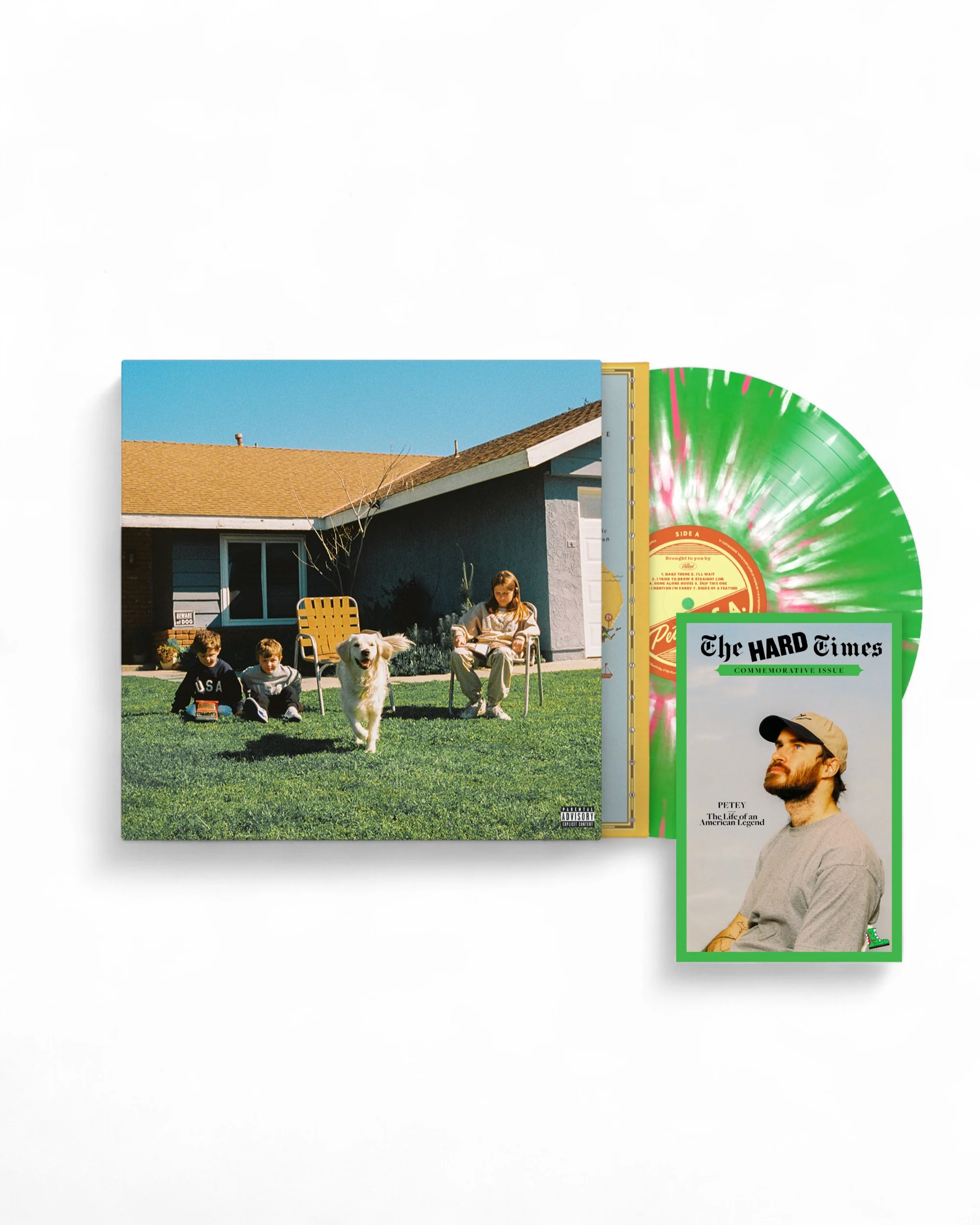 Petey USA - USA – The Hard Times Exclusive Vinyl