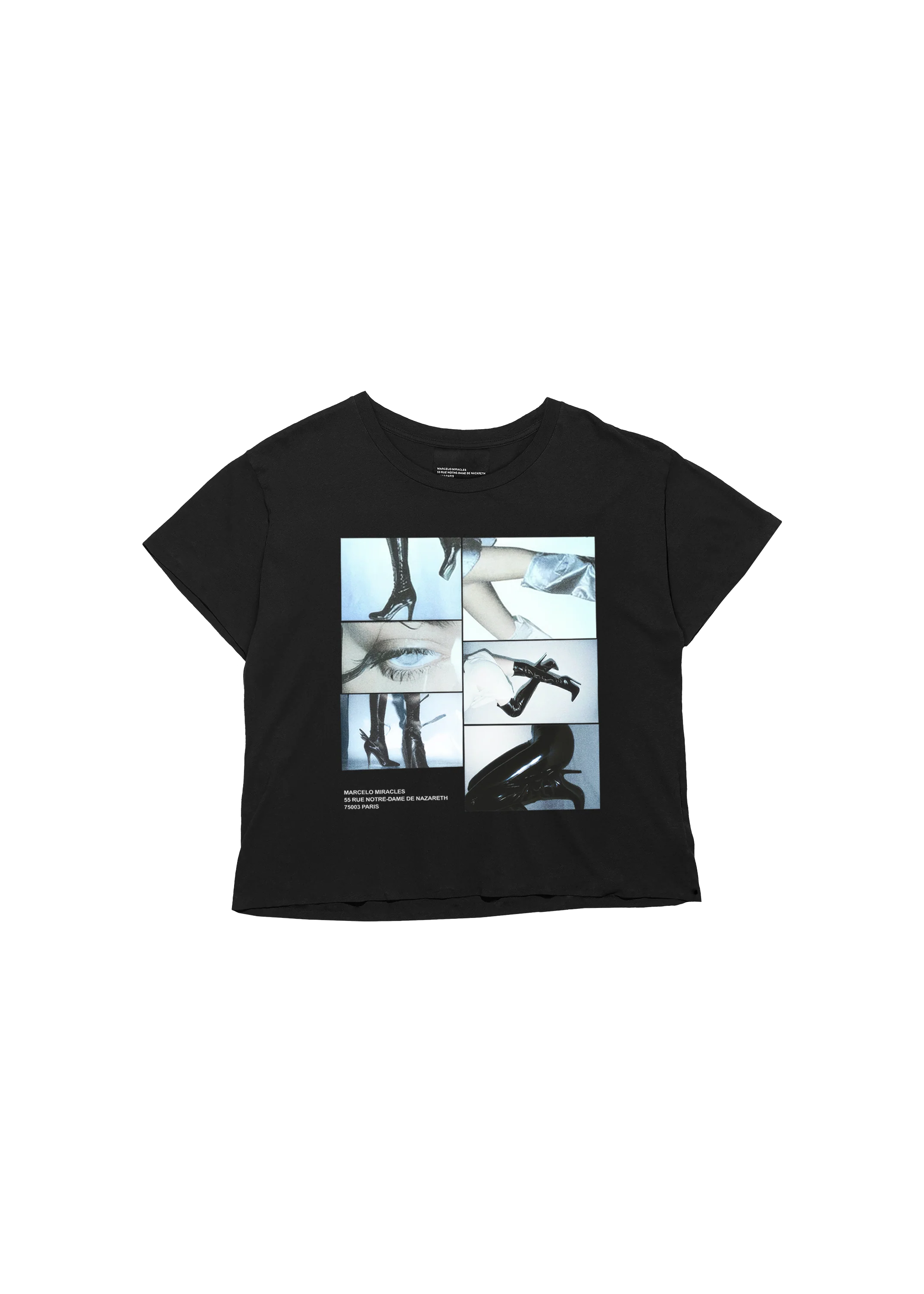 PHOTO T-SHIRT in BLACK - Image 4