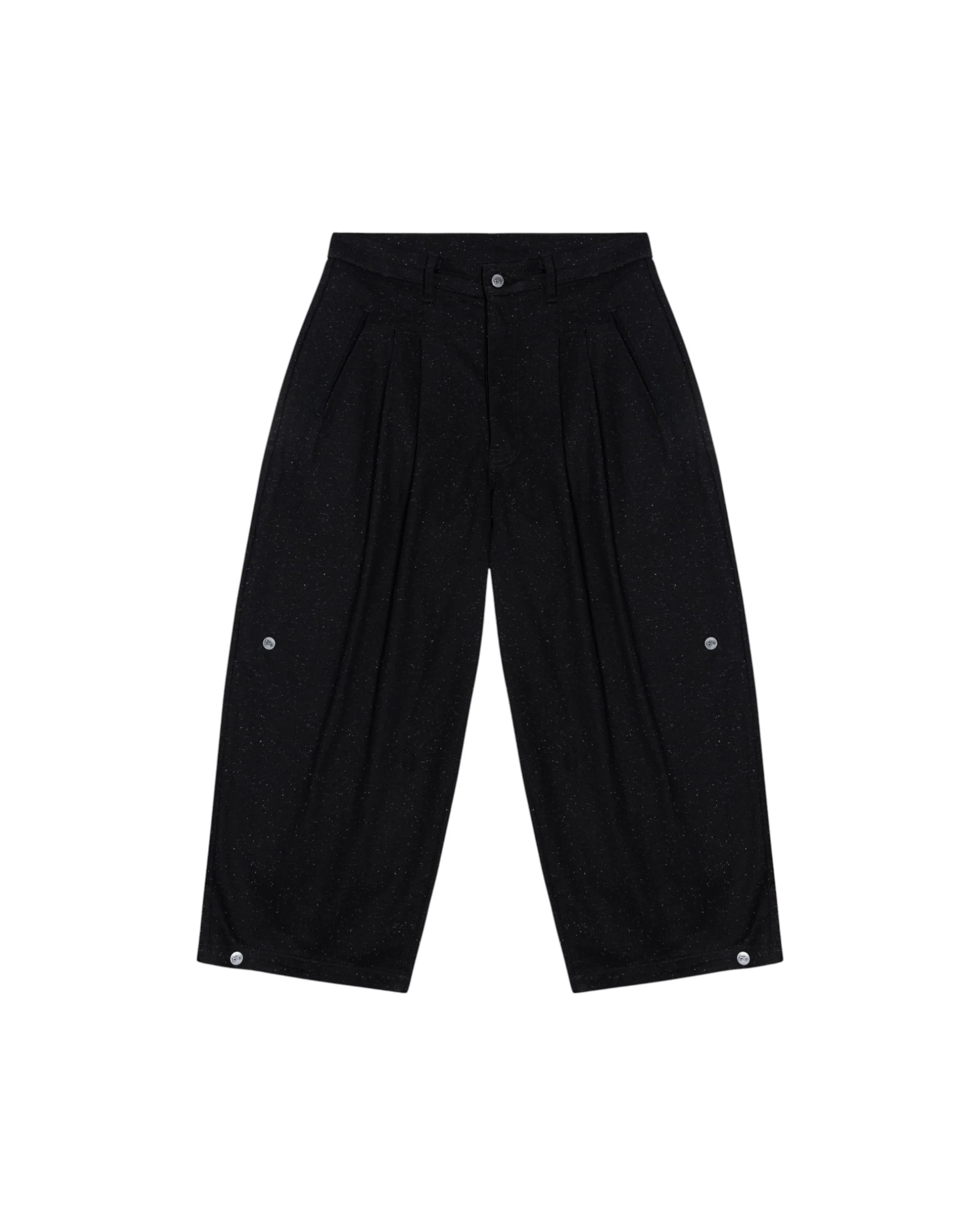 Pin Dot Black Triptych Japanese Denim