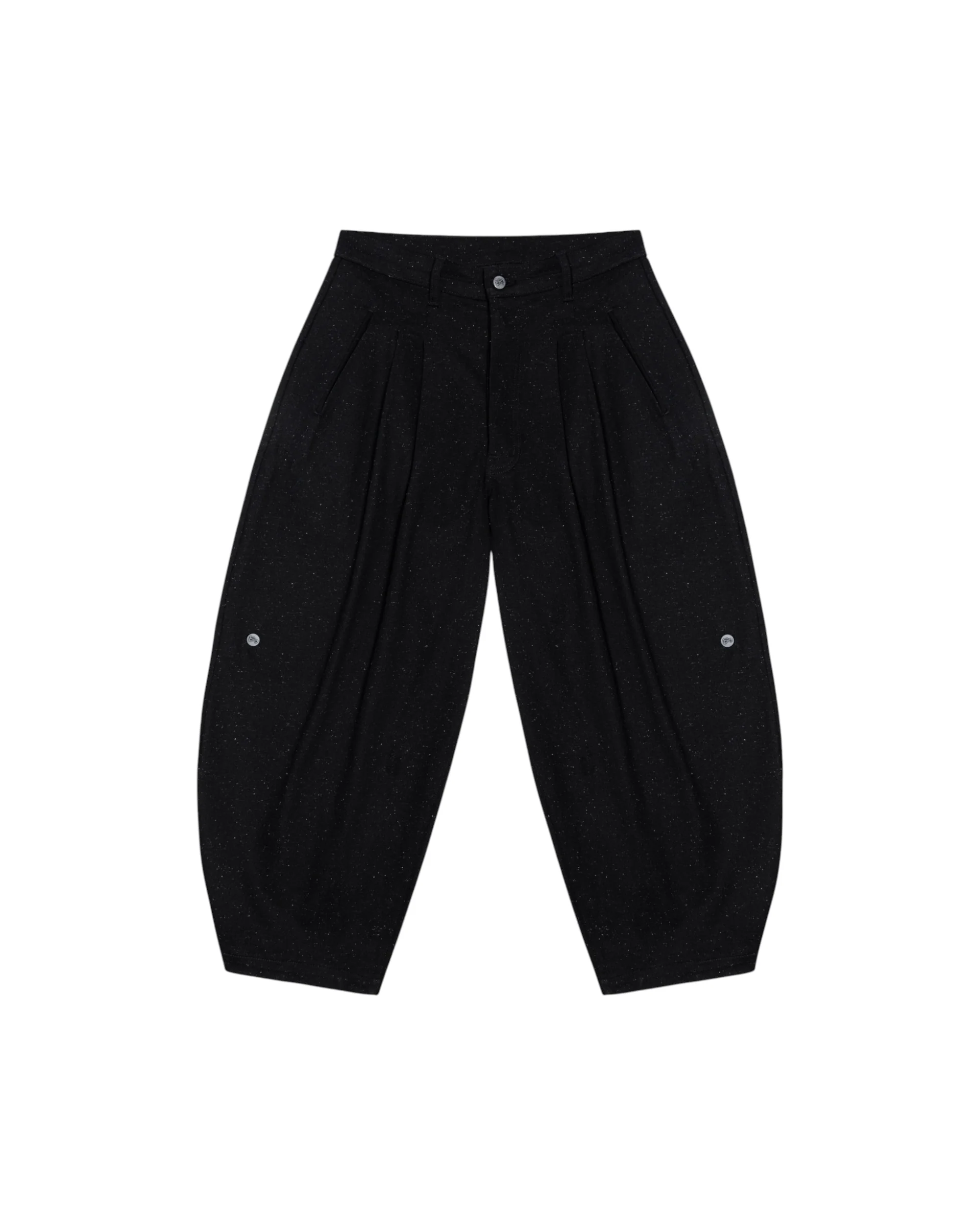 Pin Dot Black Triptych Japanese Denim - Image 3