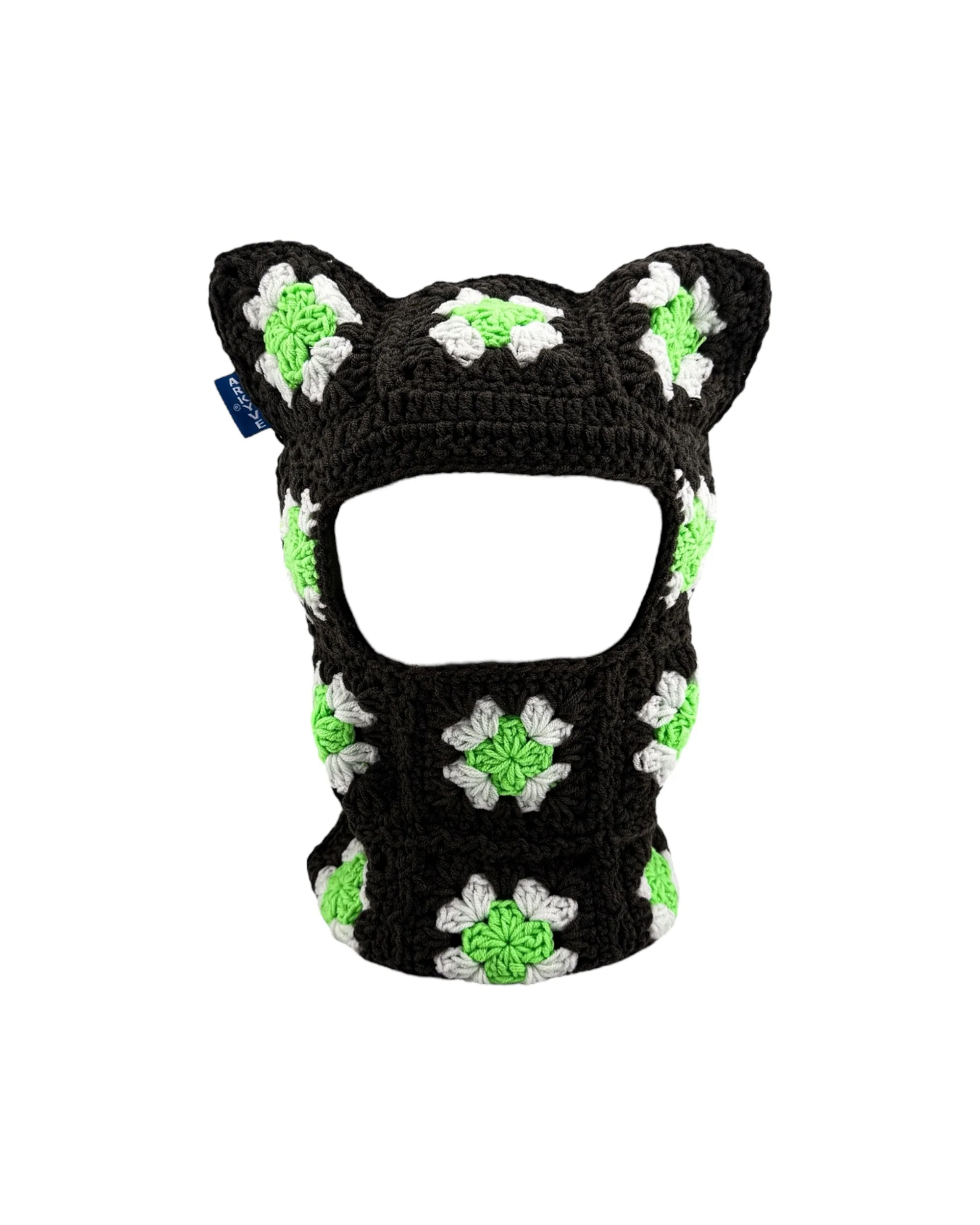 Pine Stone Crochet Ski Mask