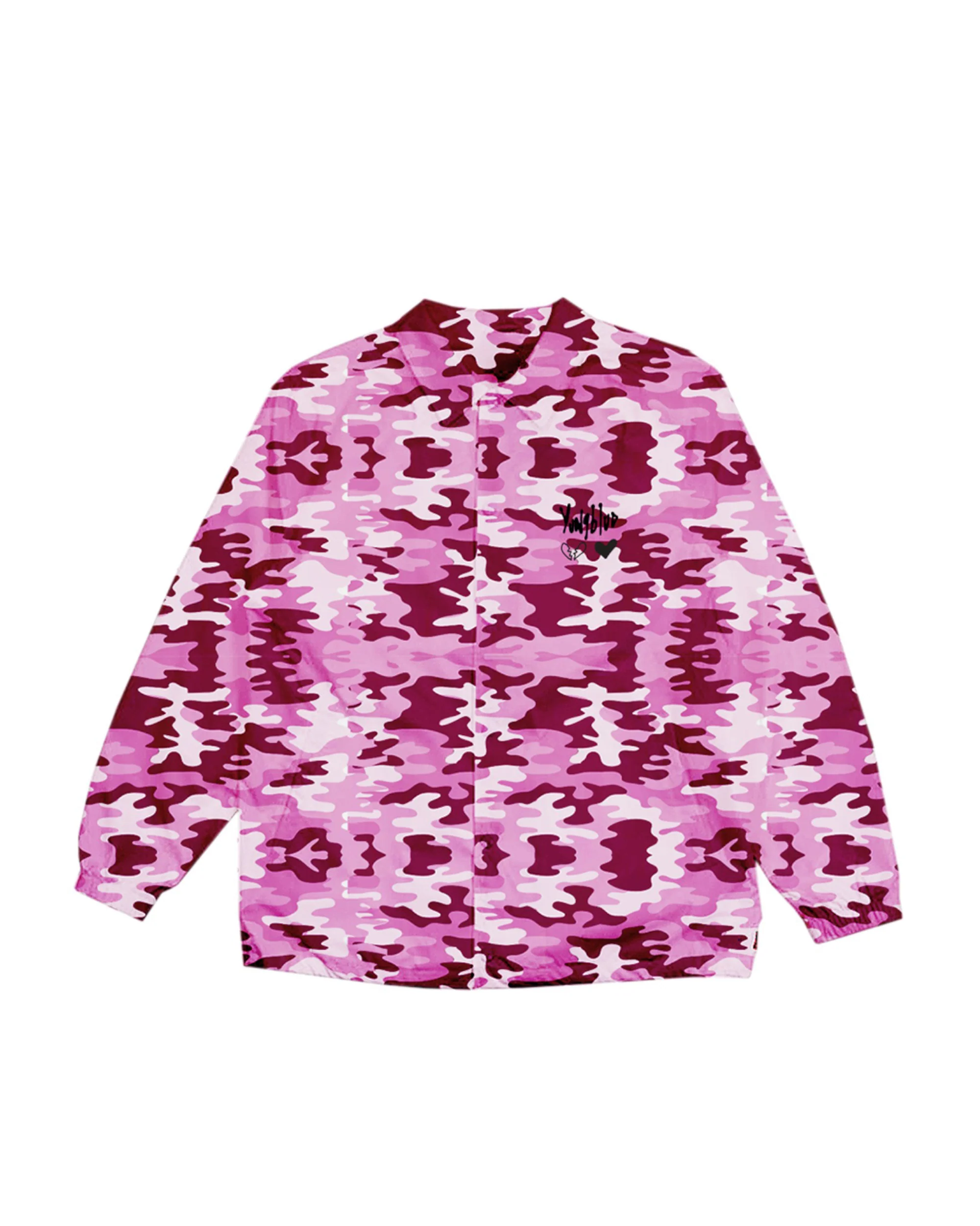 Pink Camo Heartbreak Windbreaker