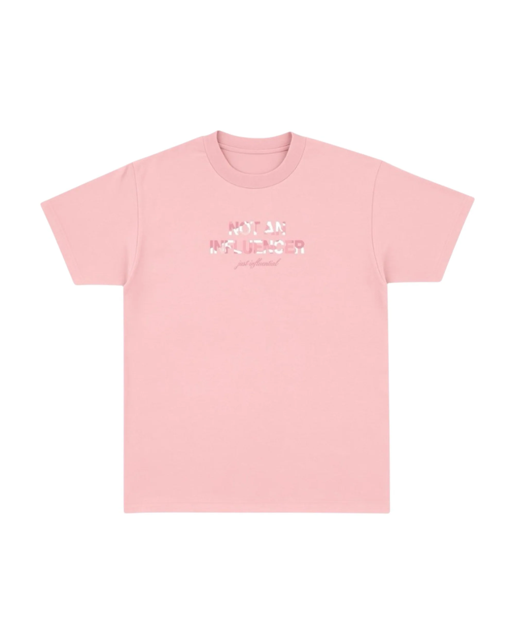 Pink Camo Logo - Pink Tee