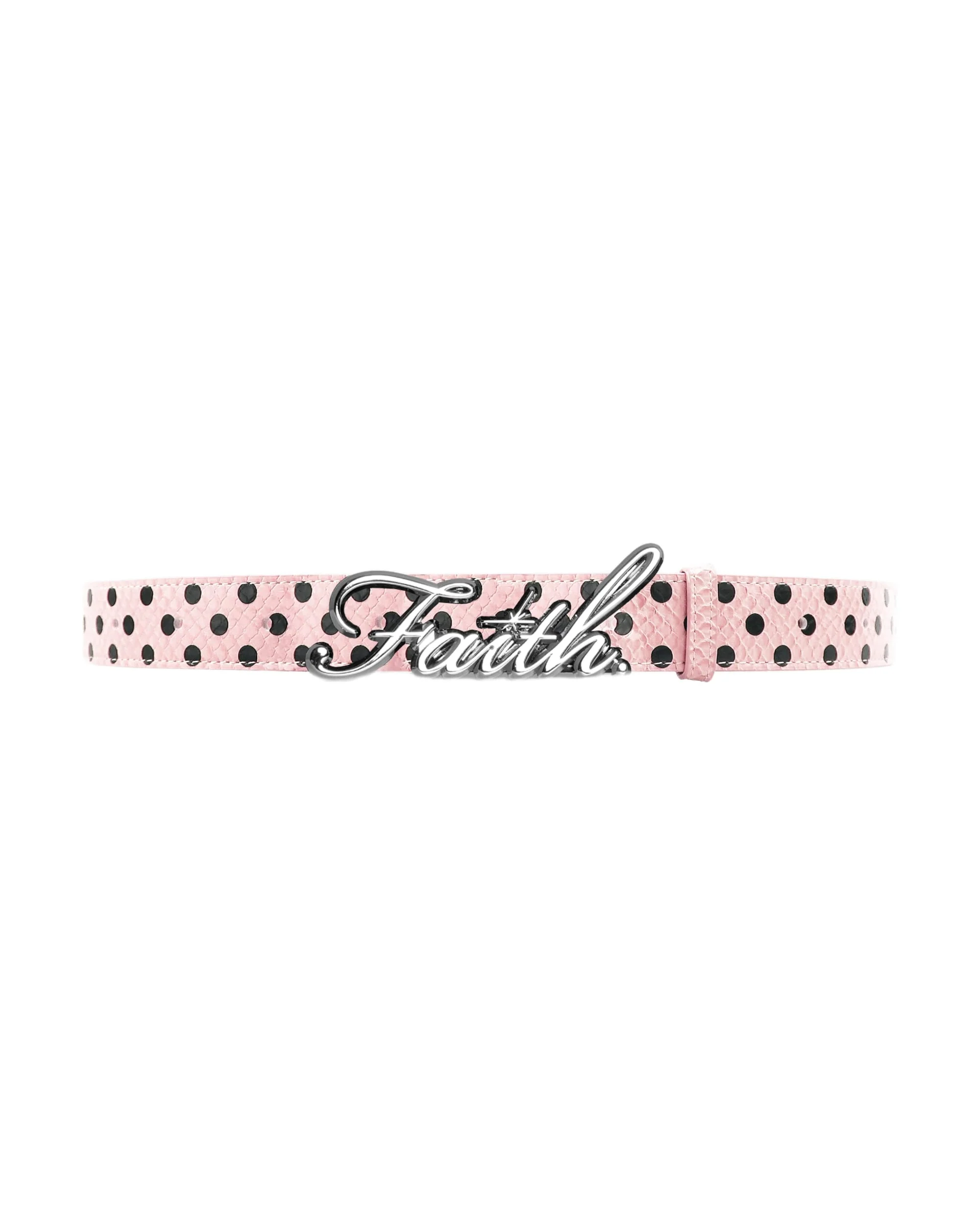 Pink Polka Dot Faith Belt
