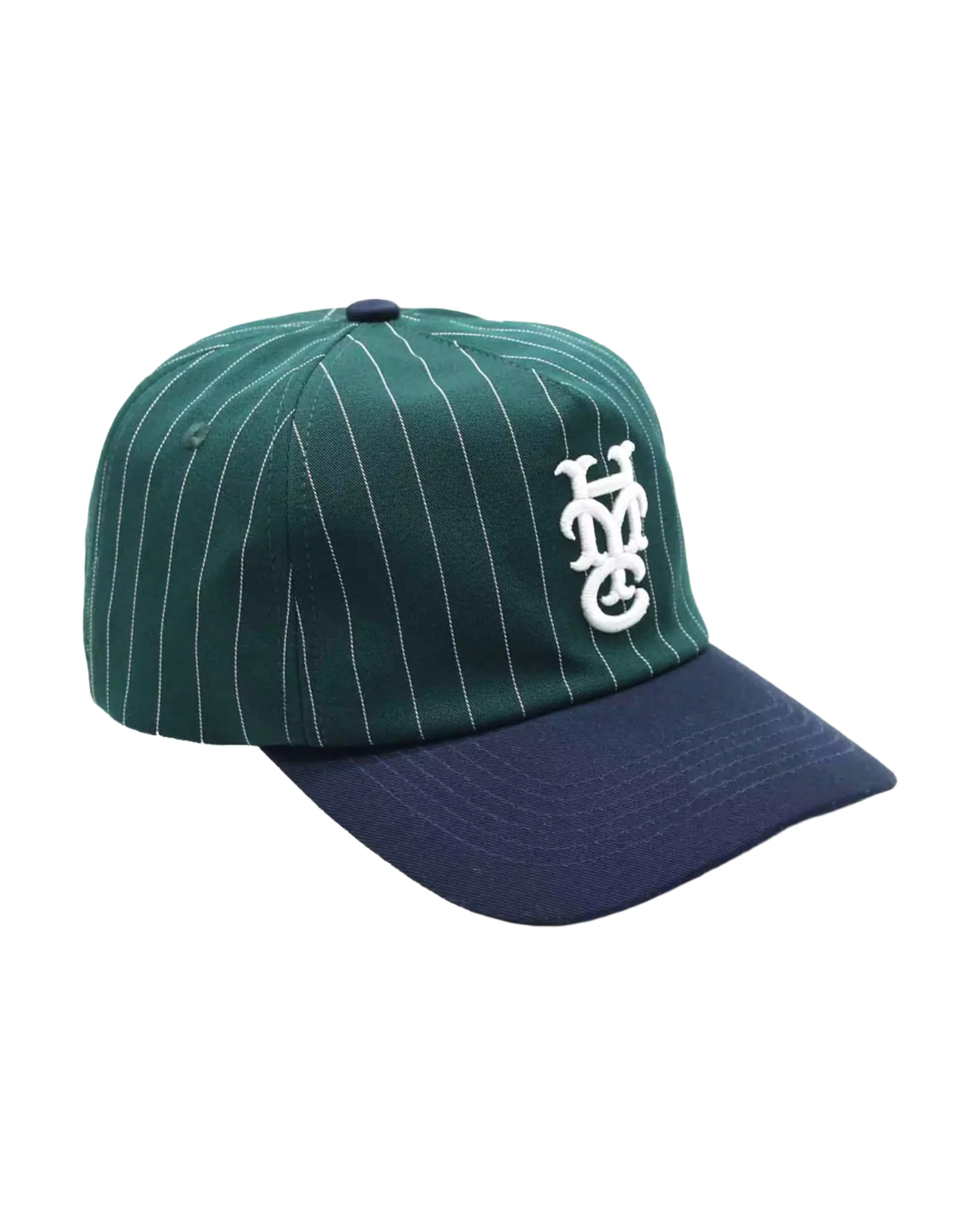 Pinstripe Monogram Strapback - Image 4