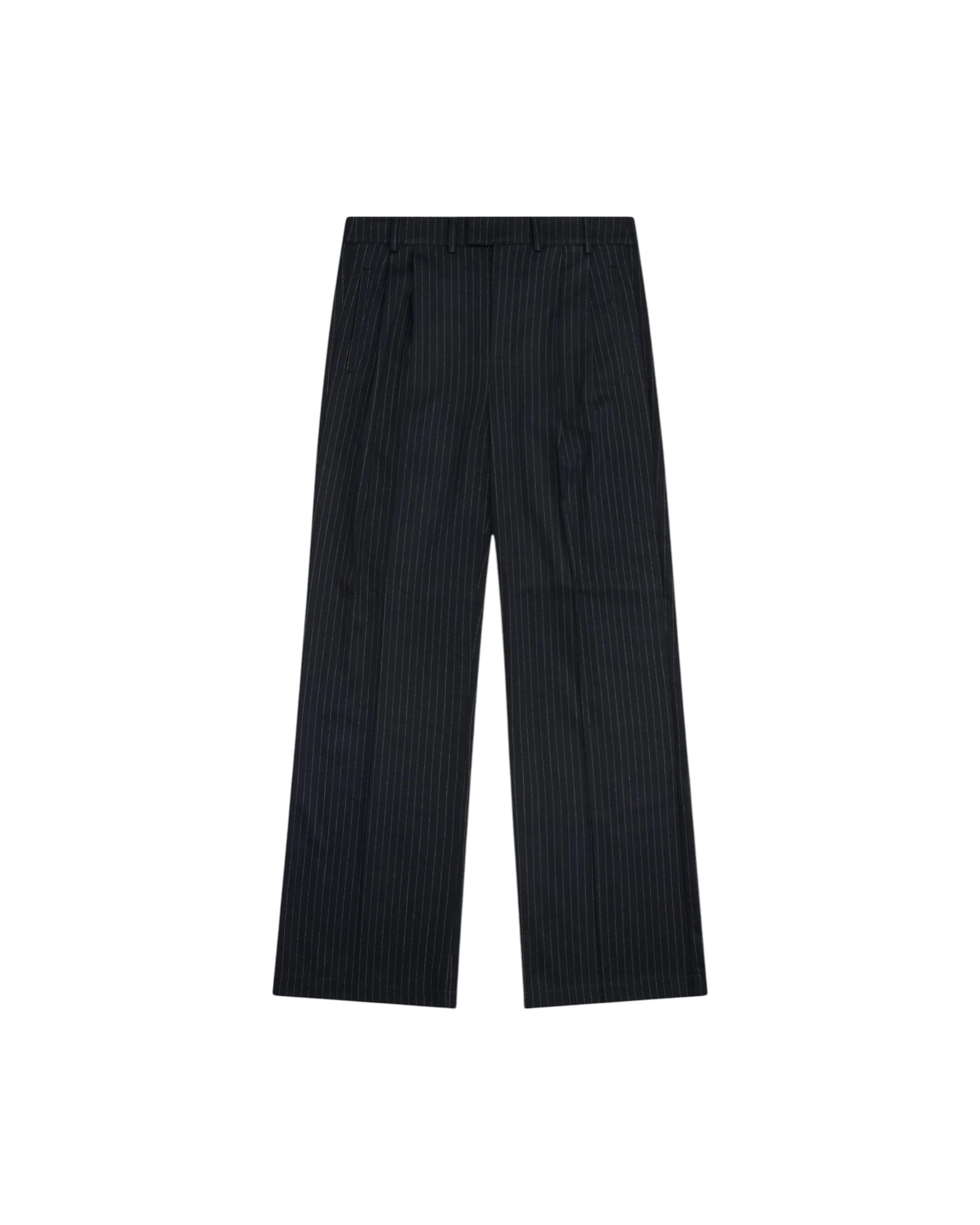 Pinstripe Pleated Trouser