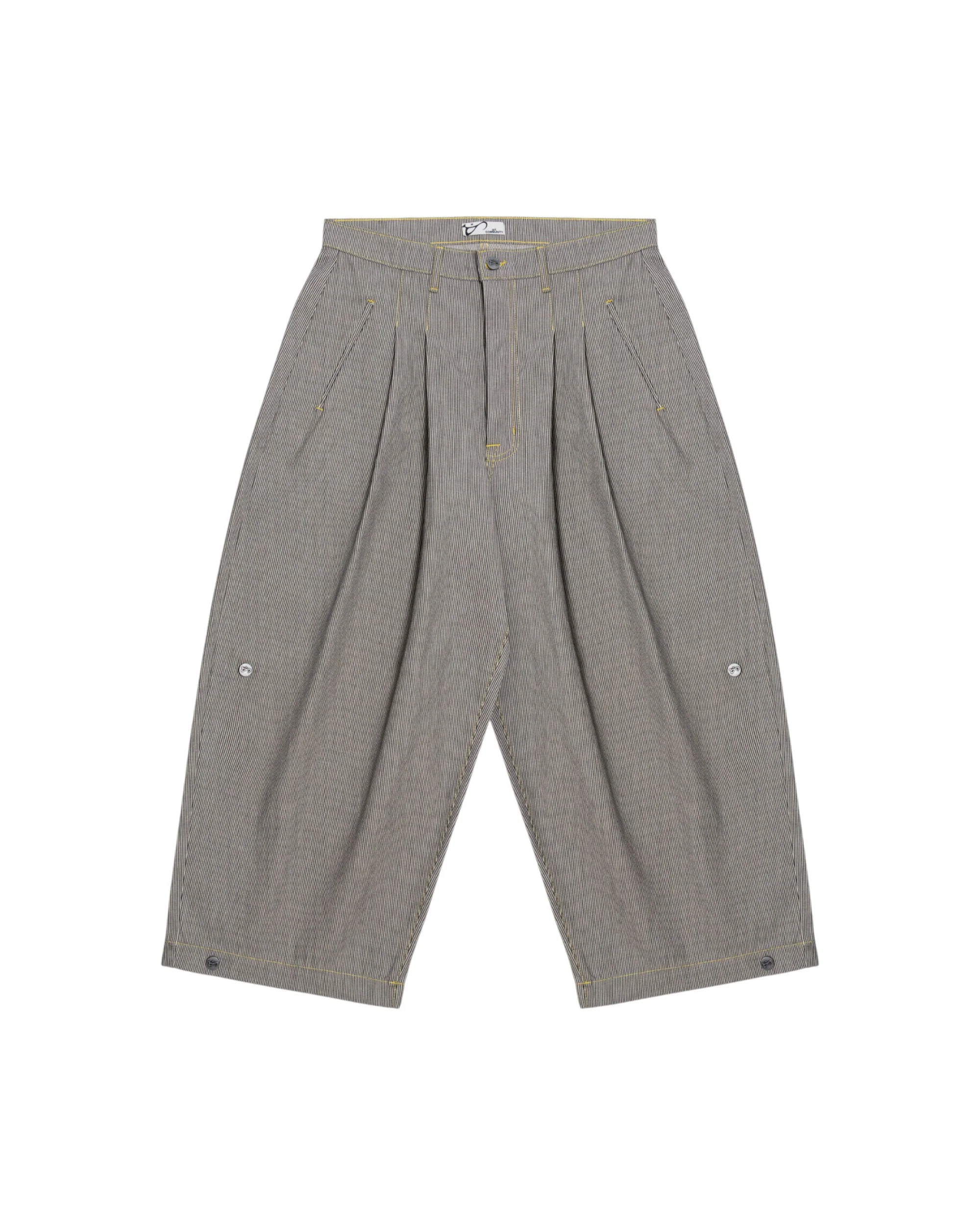 Pinstripe Triptych Japanese Denim - Image 2