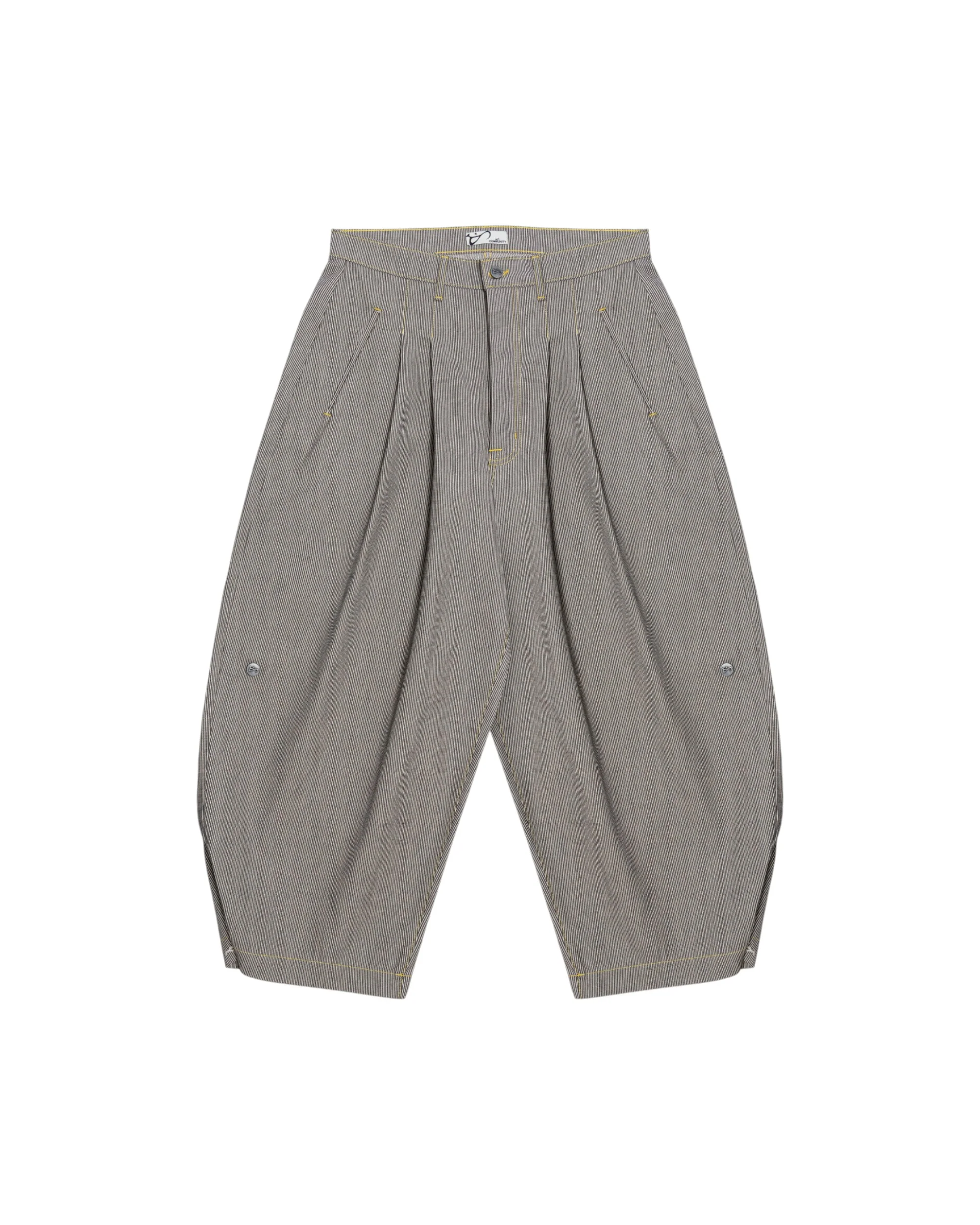 Pinstripe Triptych Japanese Denim - Image 3