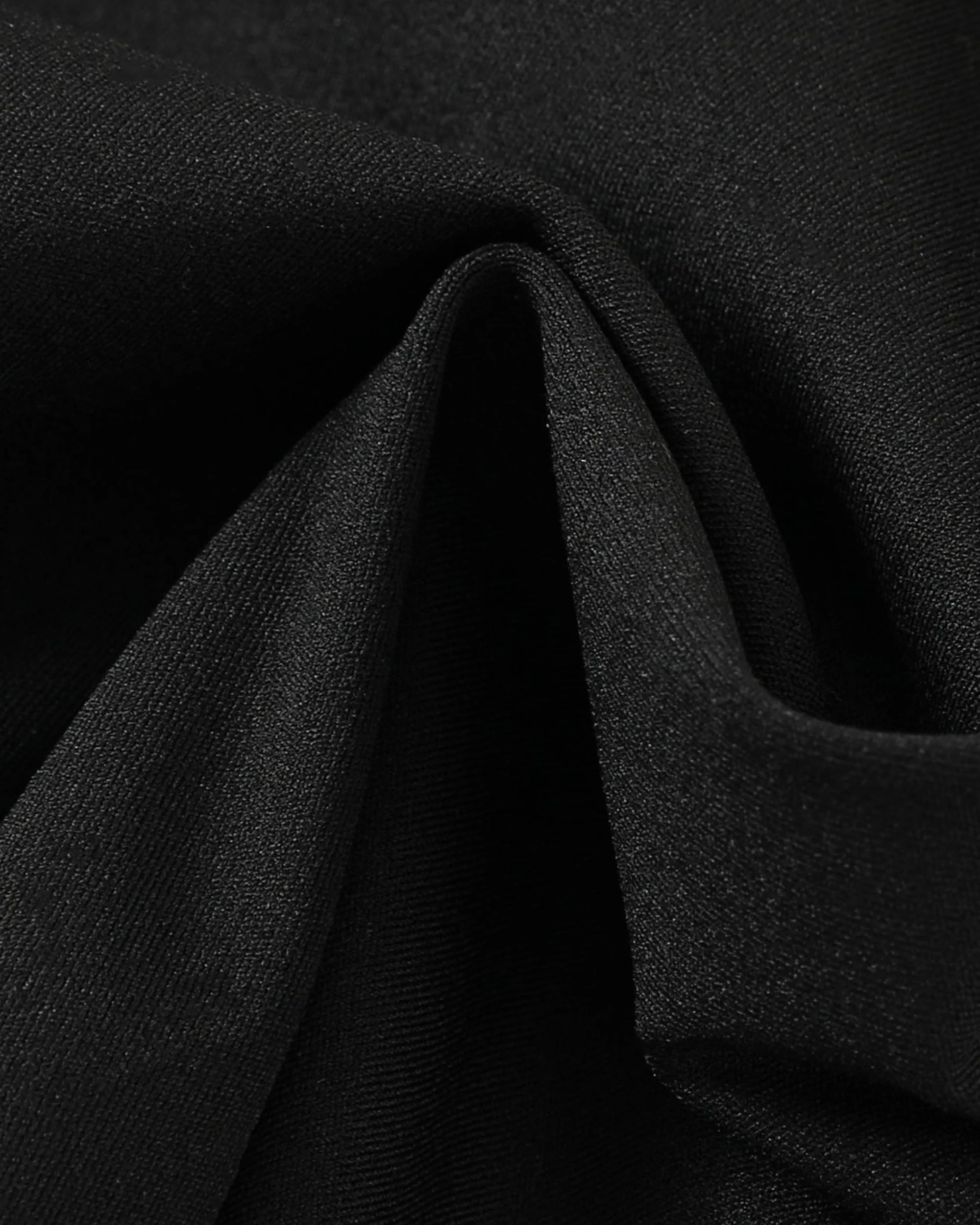Piped Lux Club Shorts (BLACK) - Image 5