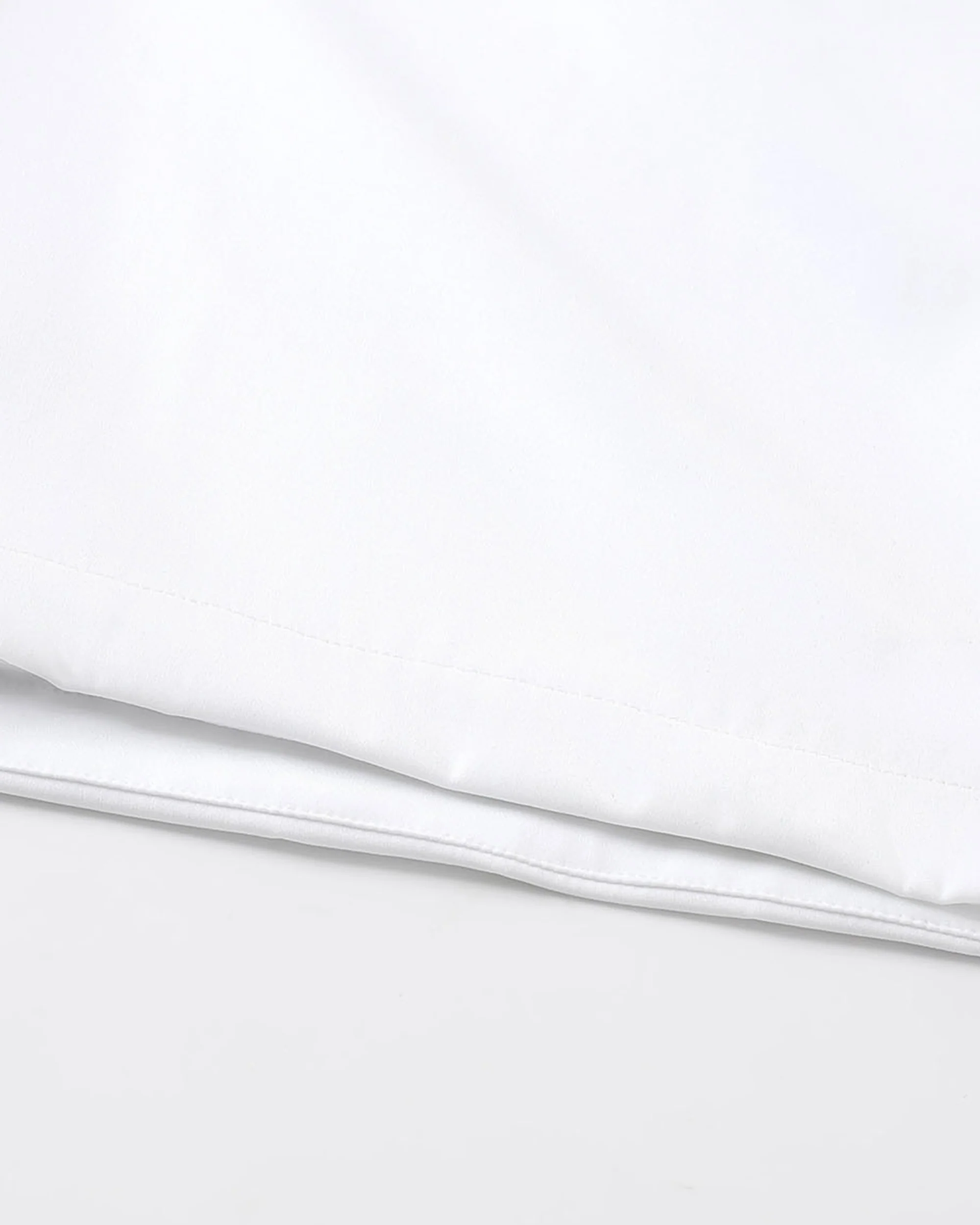 Piped Lux Club Shorts (White) - Image 6