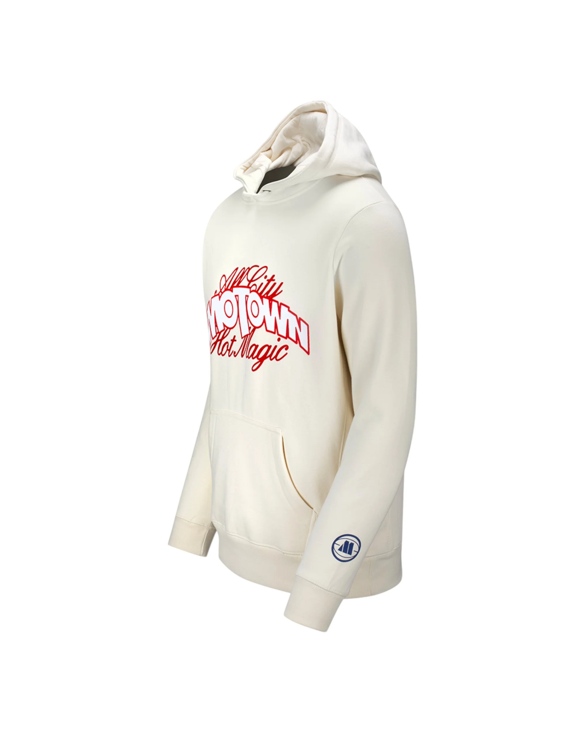 Pistons x Motown All City Hot Magic Cream Hoodie - Image 3