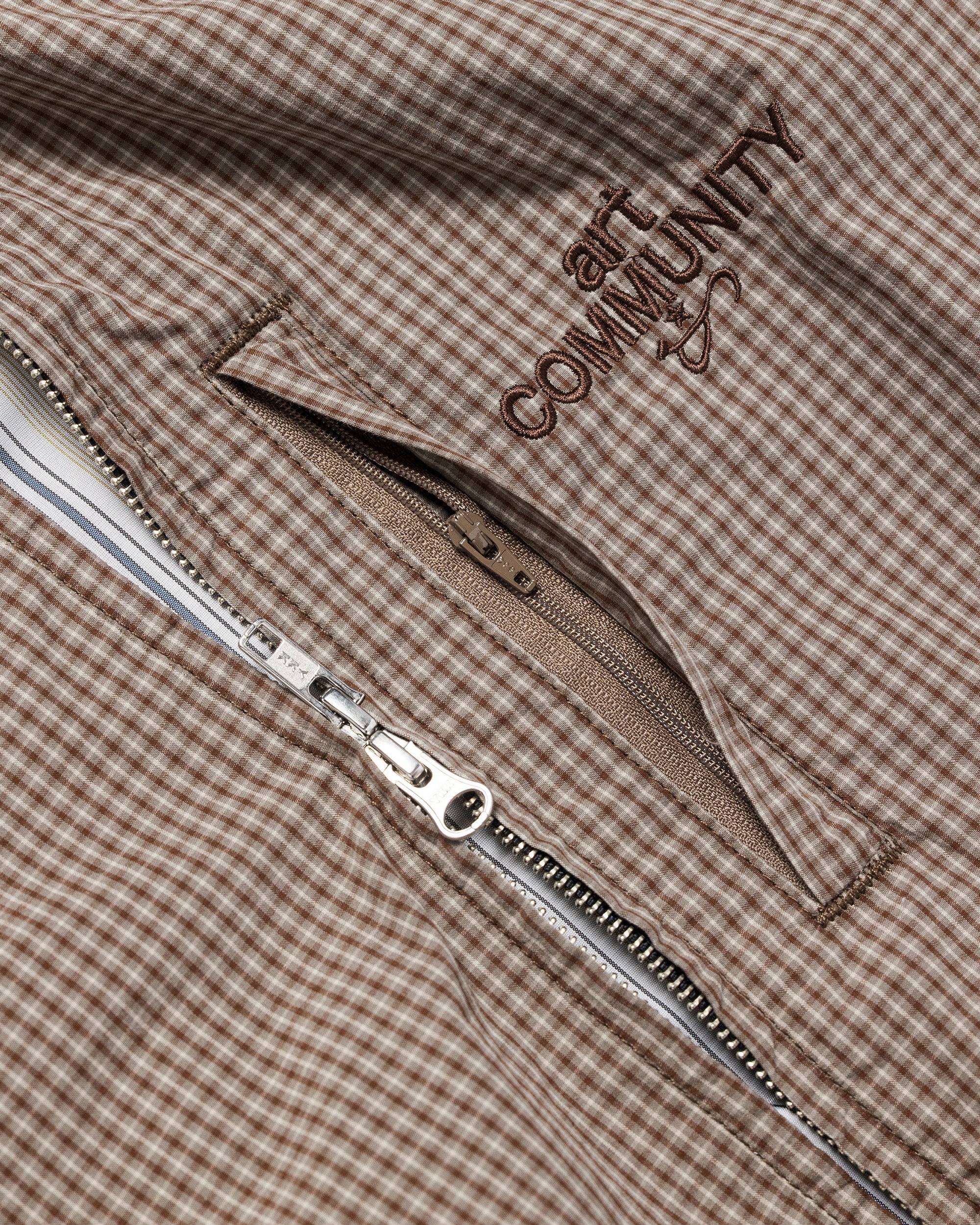 Plaid Double Zip Japanese Track Jacket - Image 18