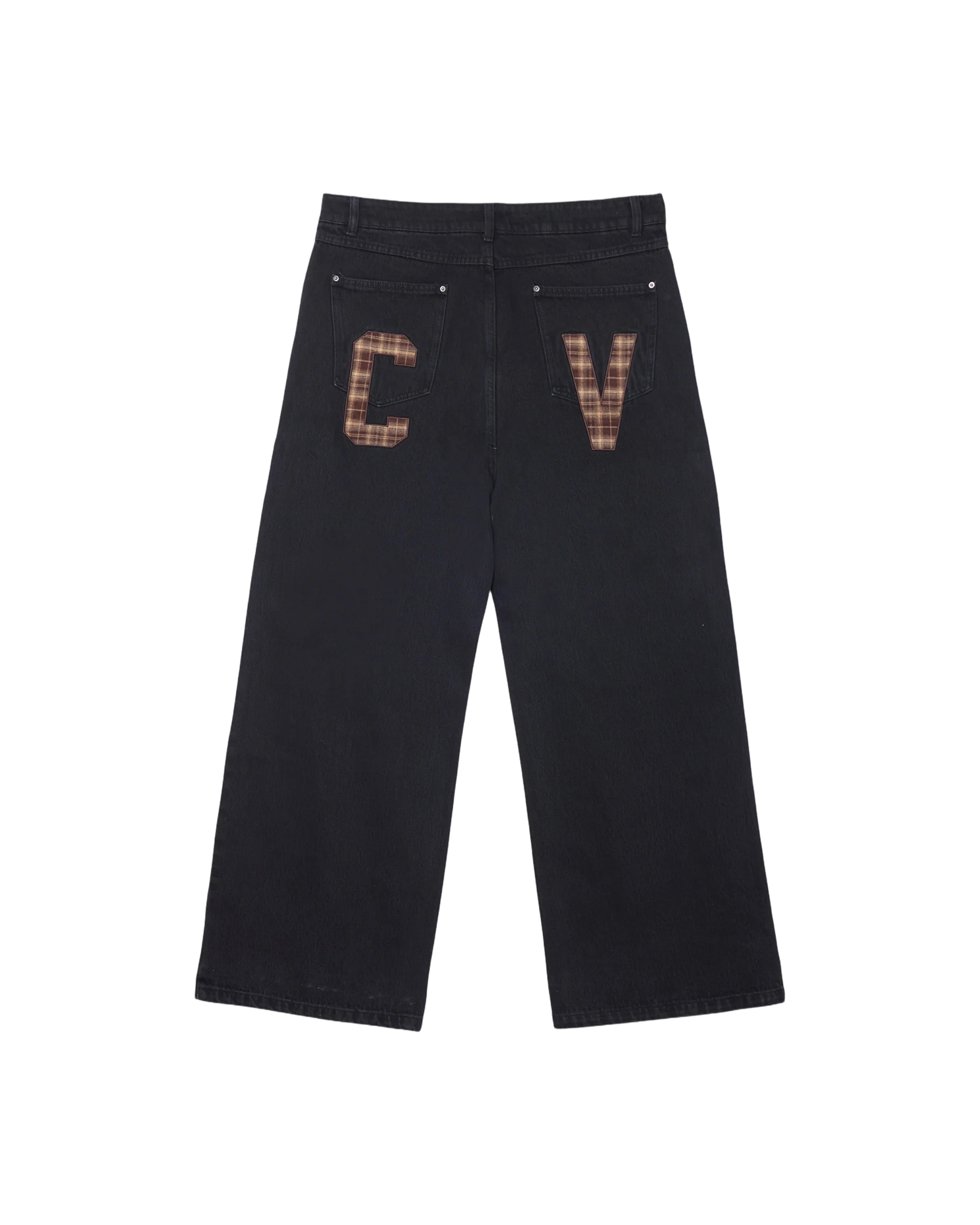 PLAID PATCH DENIM - Image 3