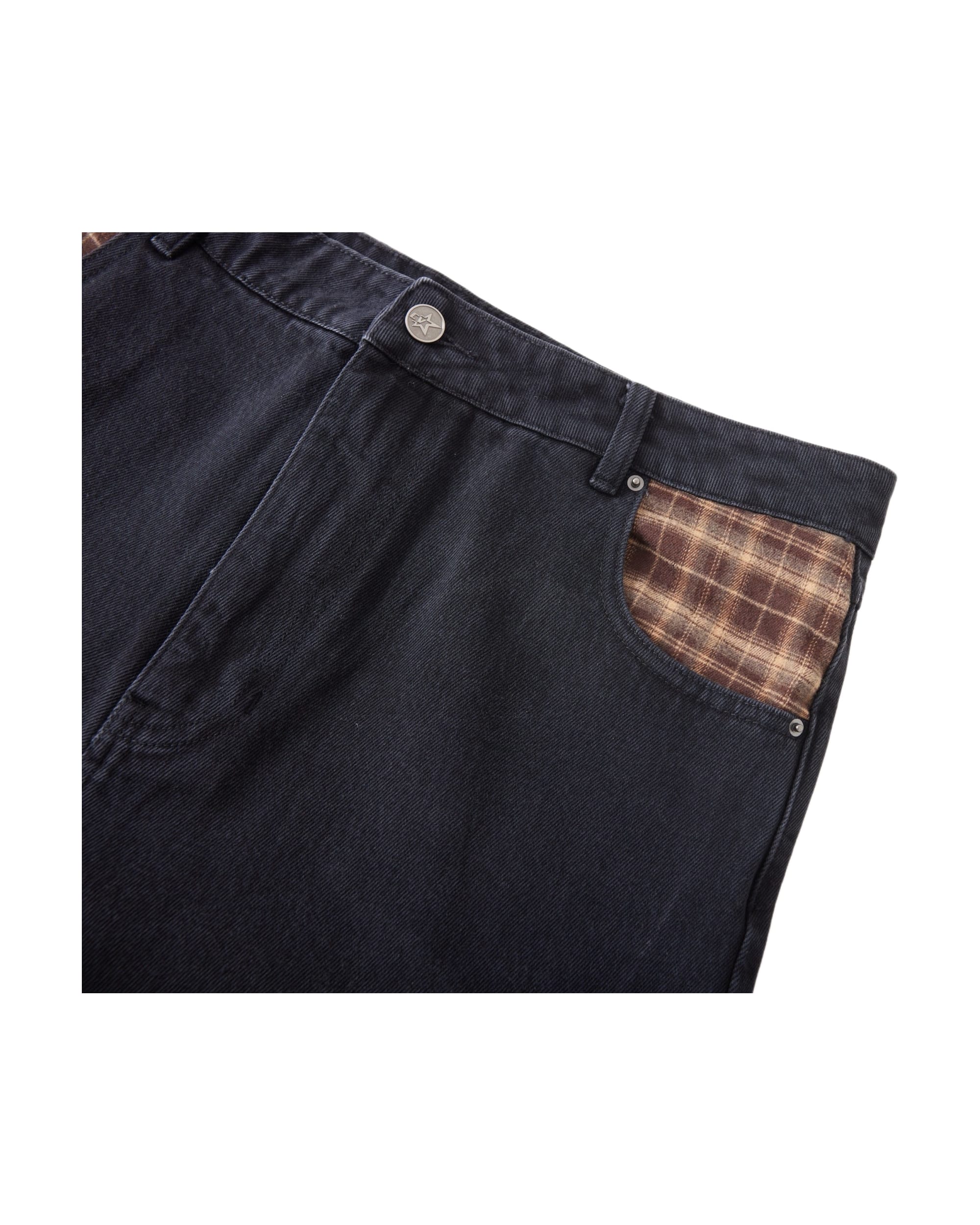 PLAID PATCH DENIM - Image 7