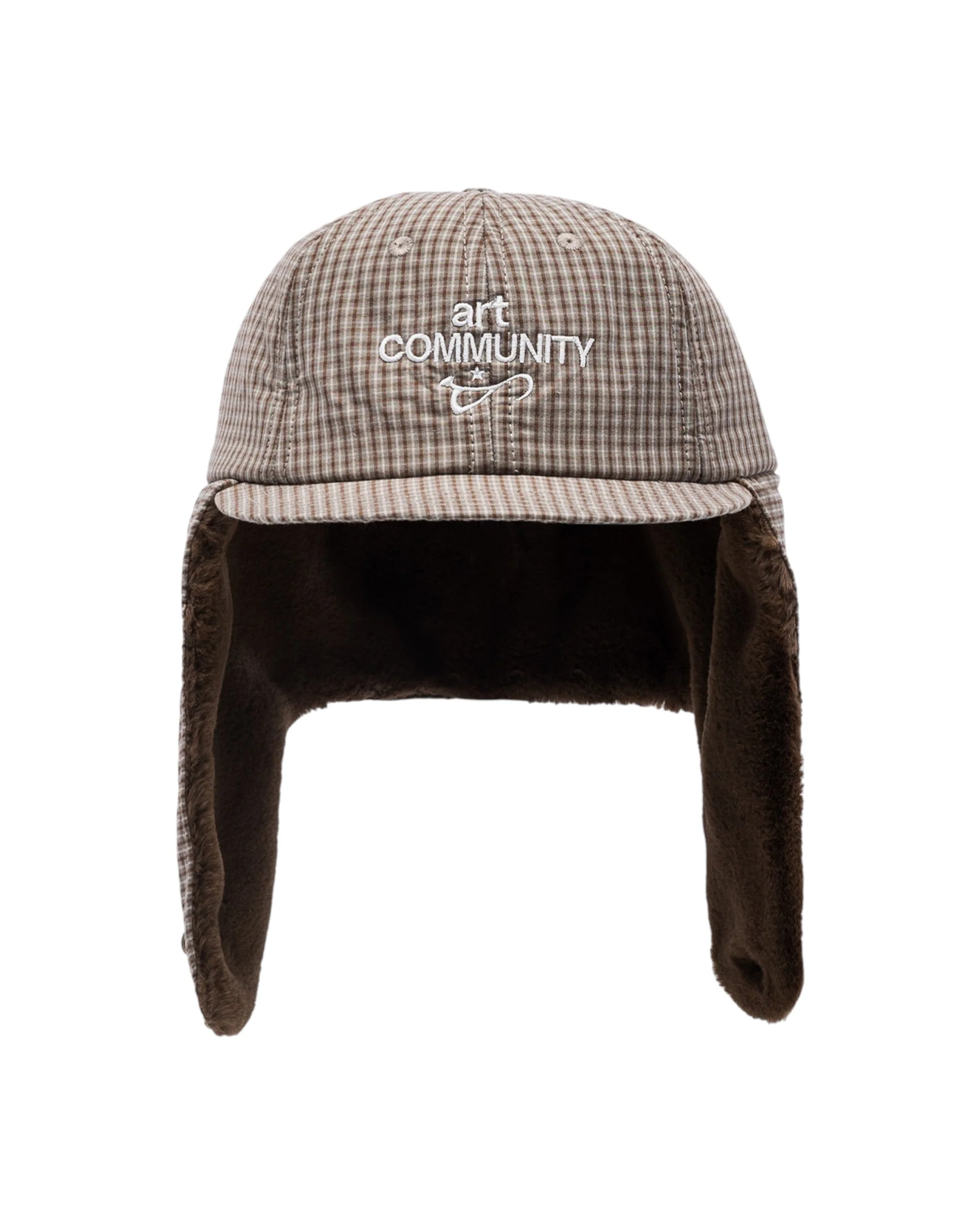 Plaid Pilot Short Brim Cap - Image 2