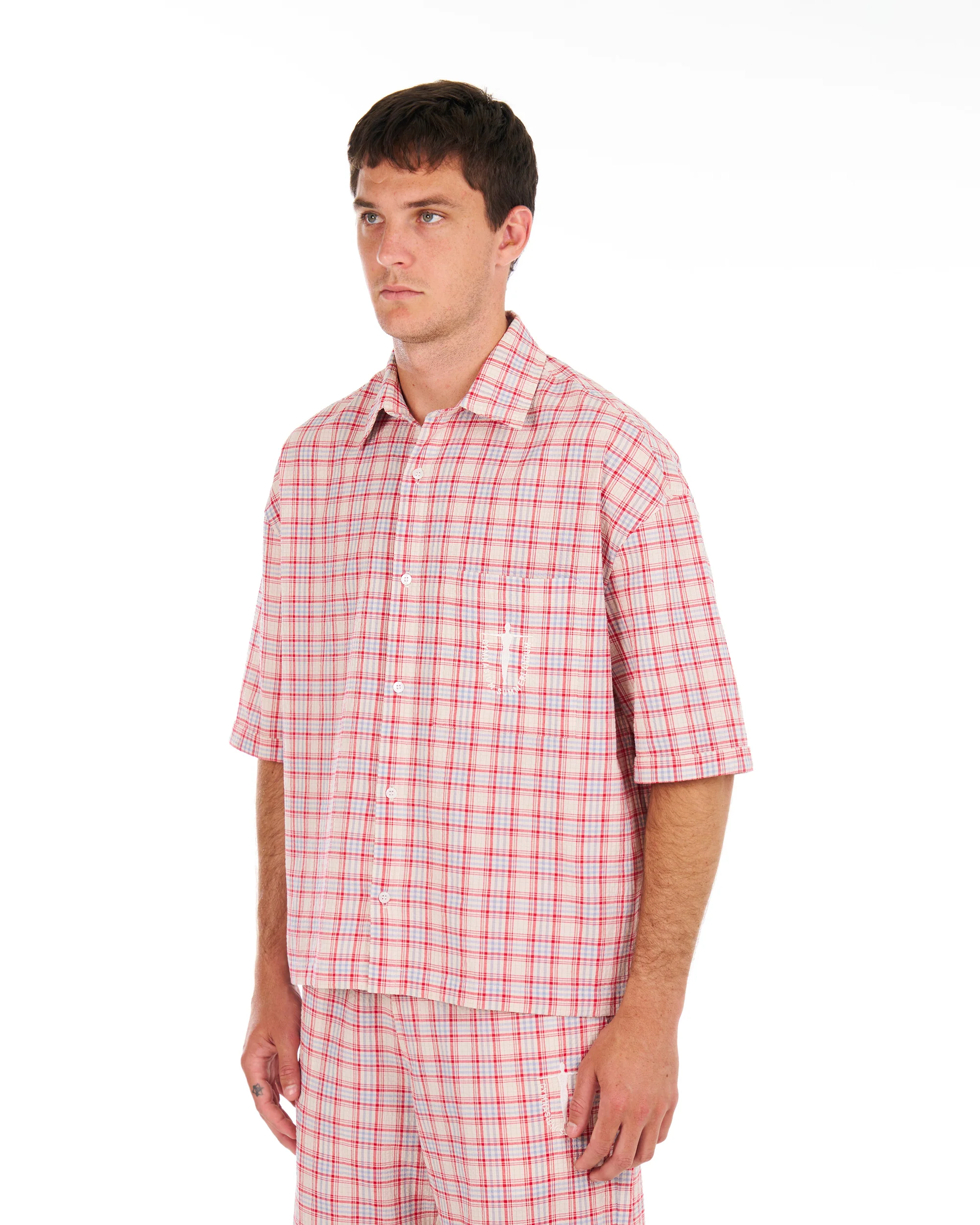 Plaid Summerlandum Cropped S/S Shirt - Image 2