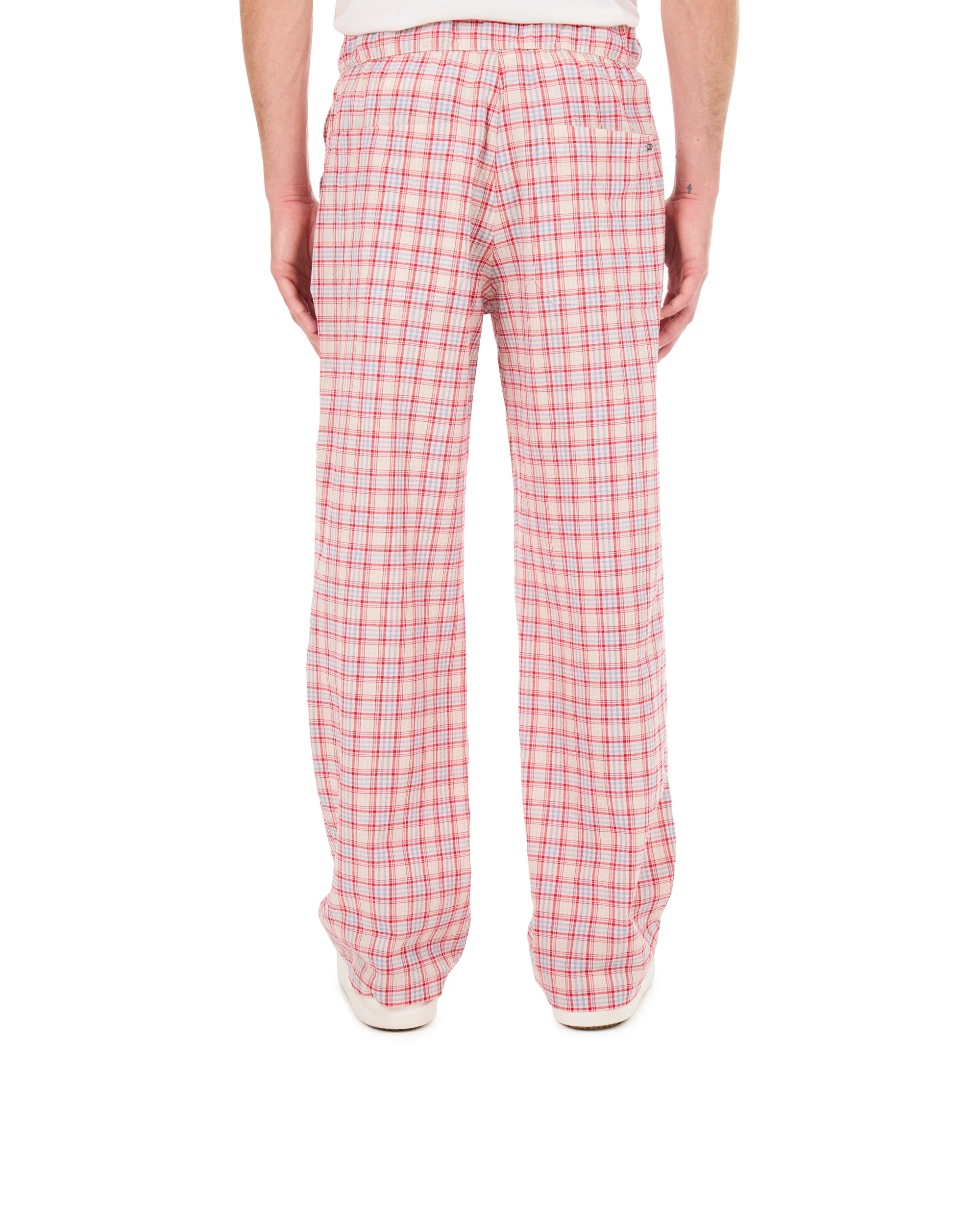Plaid Summerlandum Relaxed Trousers - Image 3