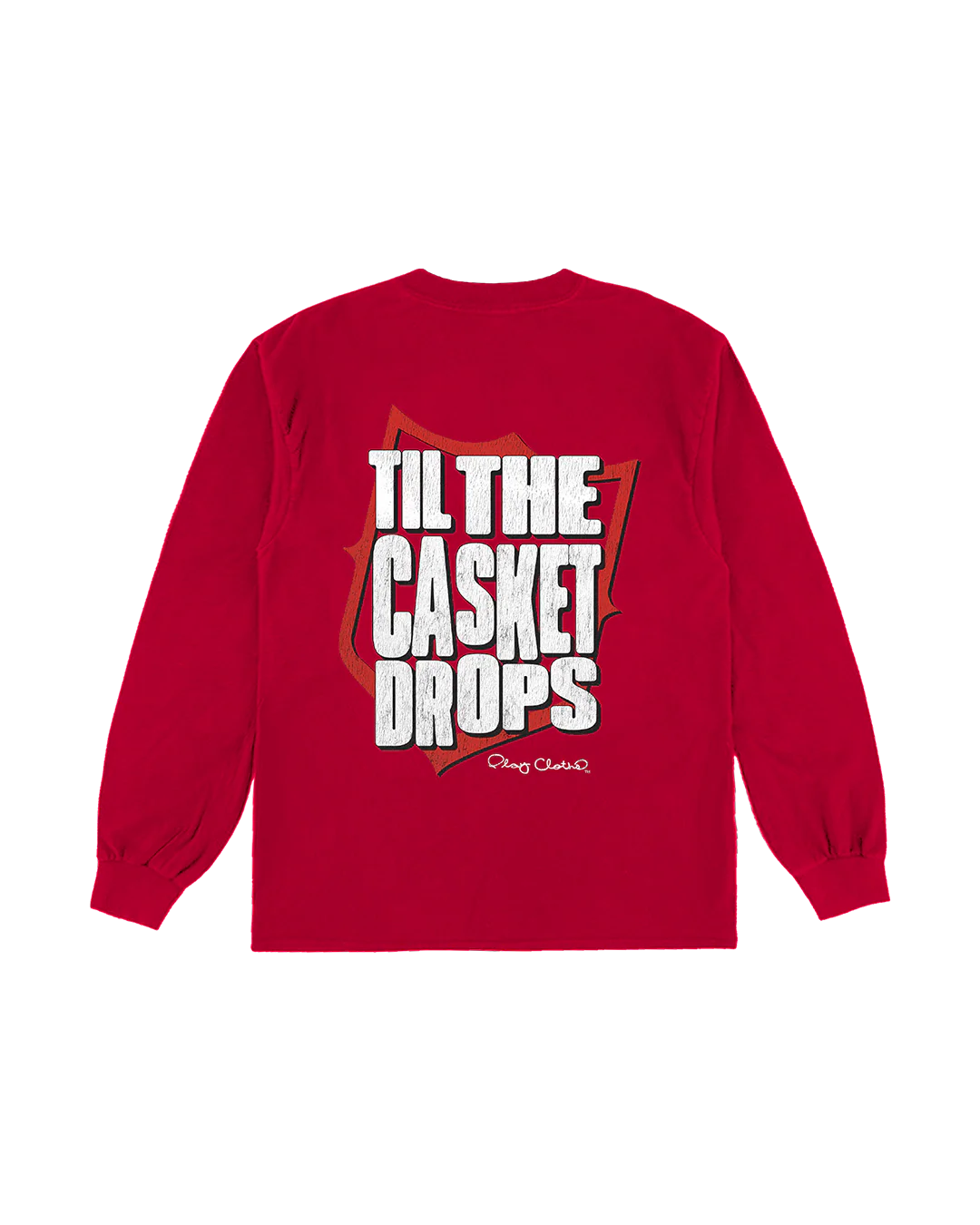 PLAY CLOTHS X TIL THE CASKET DROPS LONGSLEEVE - Image 2
