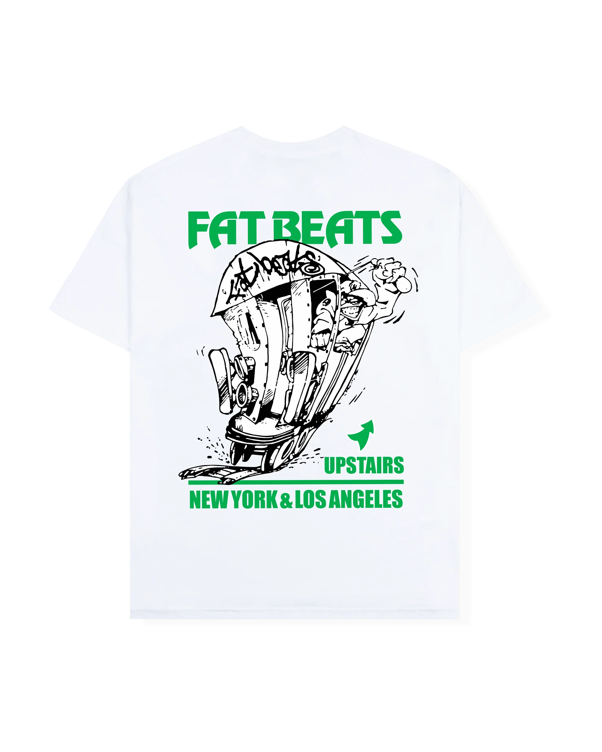 Pleasures x Fat Beats 30th Anniversary Tee - Image 2