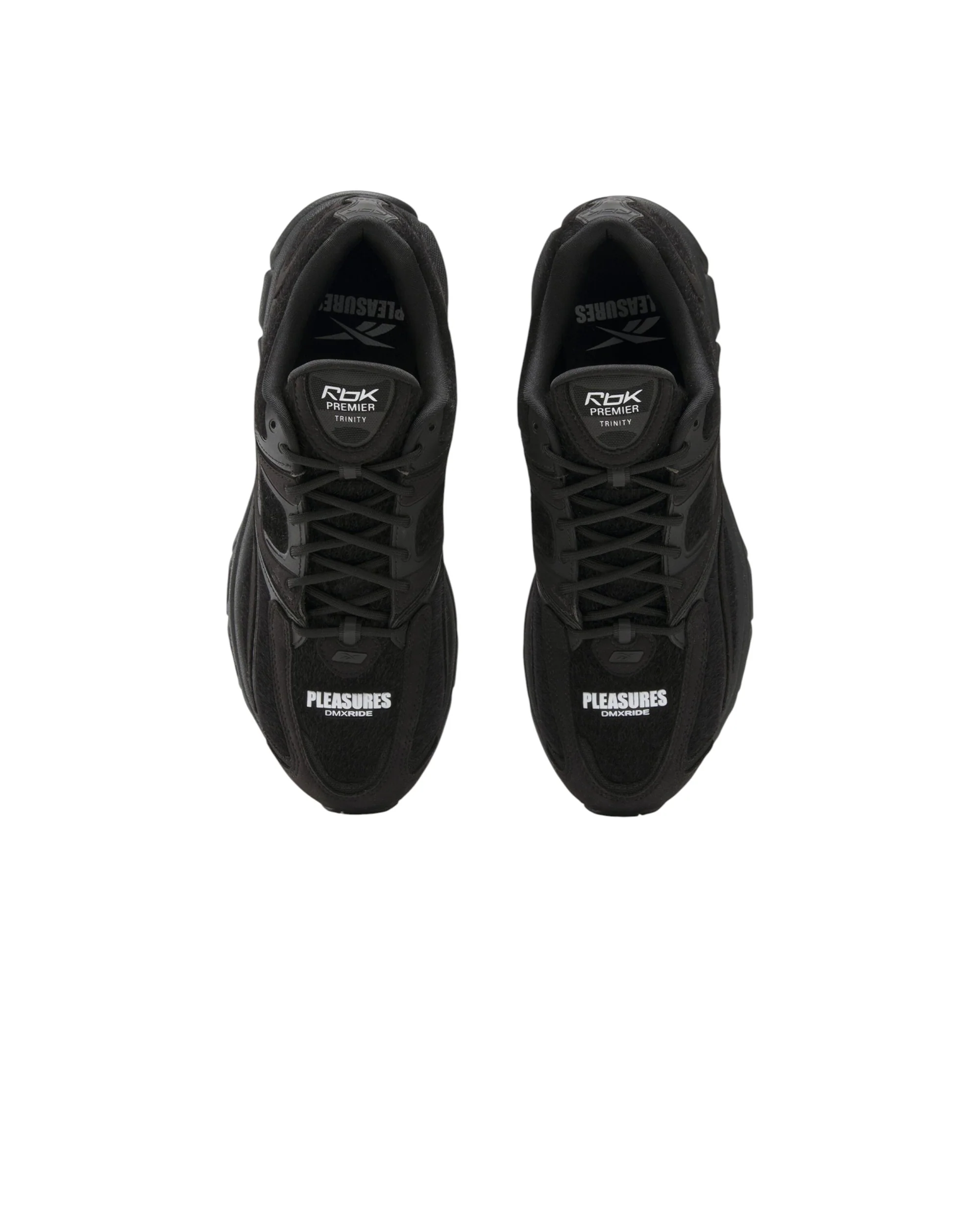 PLEASURES X REEBOK RBK PREMIER TRINITY KFS (RUNNING) - BLACK - Image 4