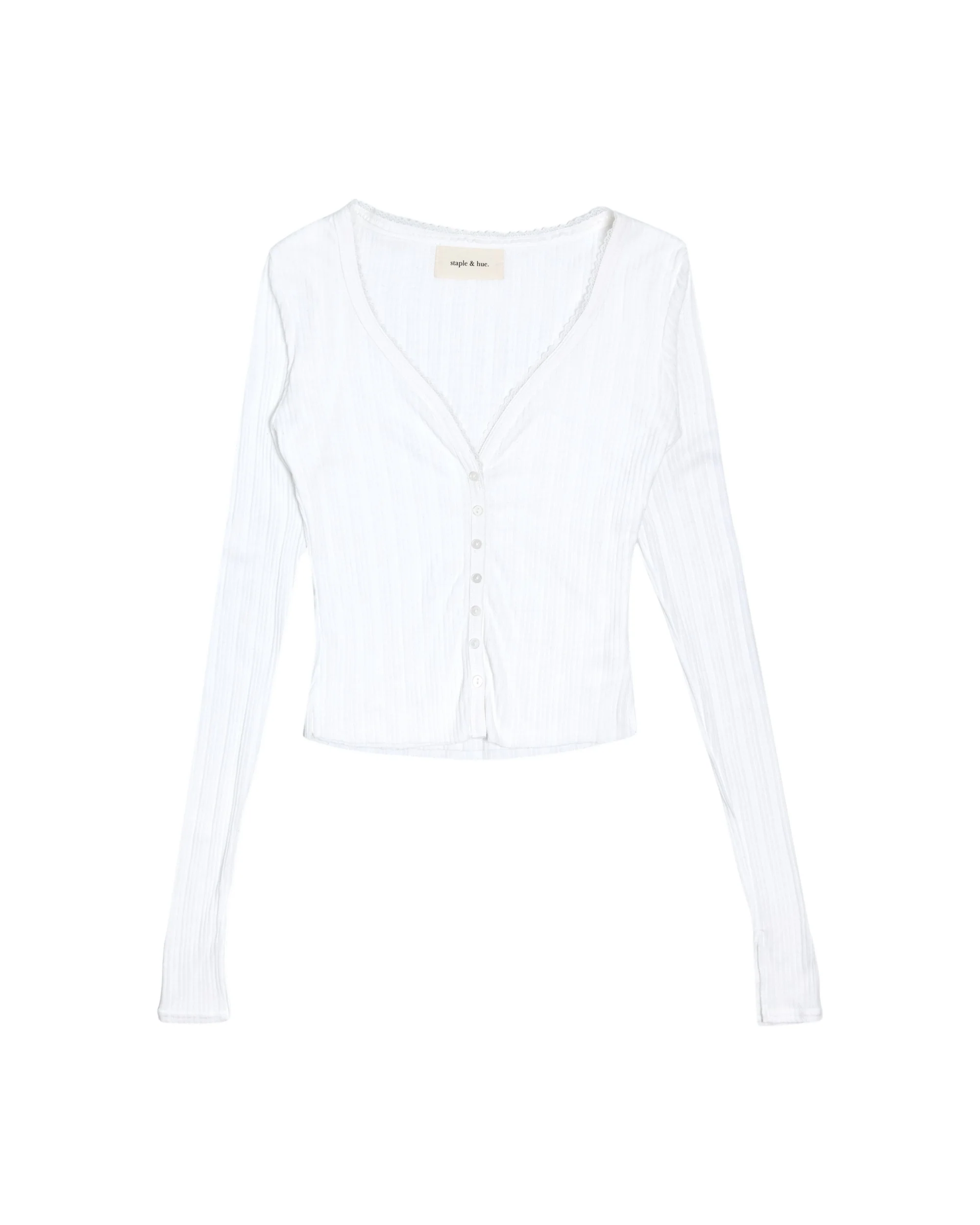 Pointelle Cardi