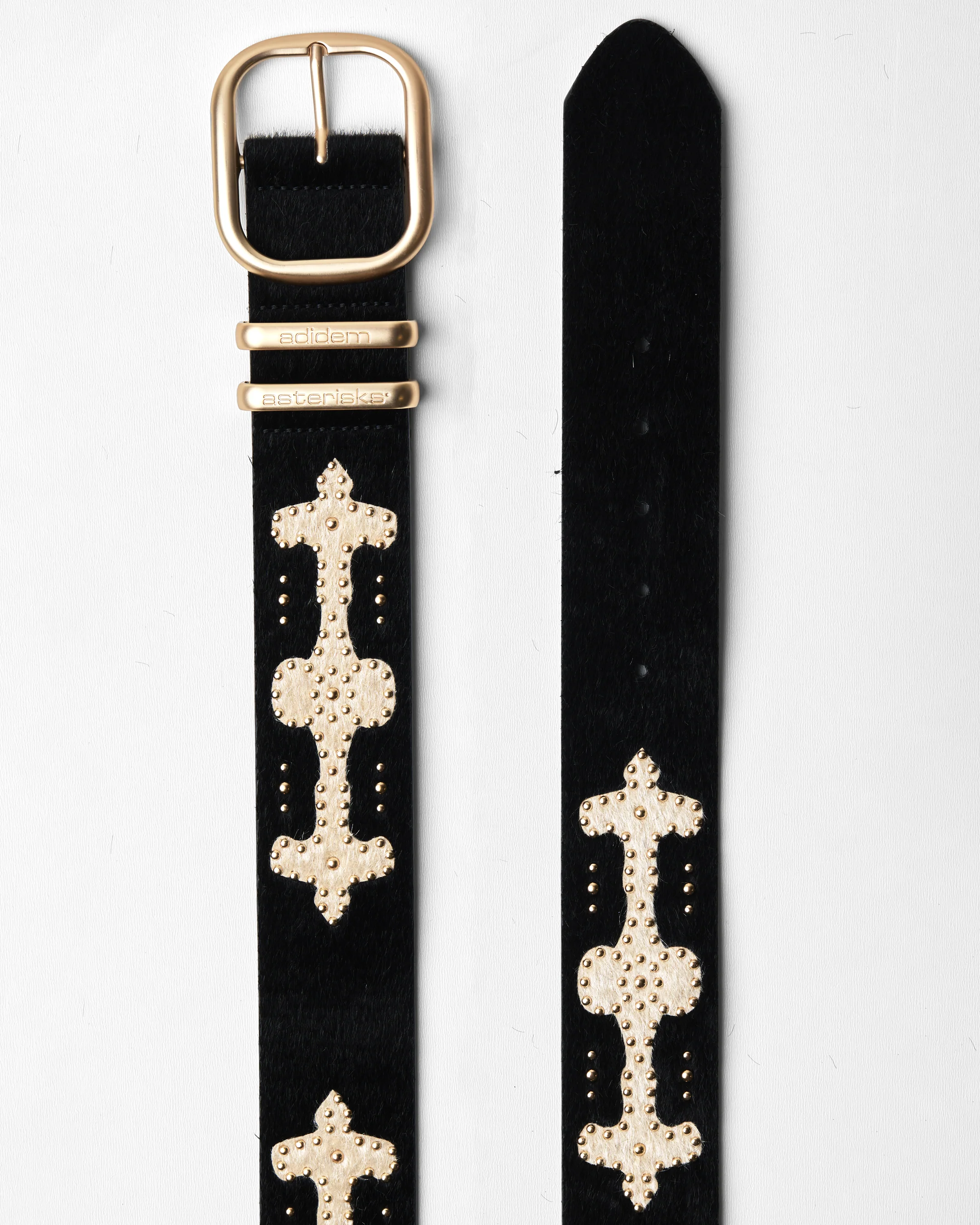 Ponyhair Studded Belt - Image 17