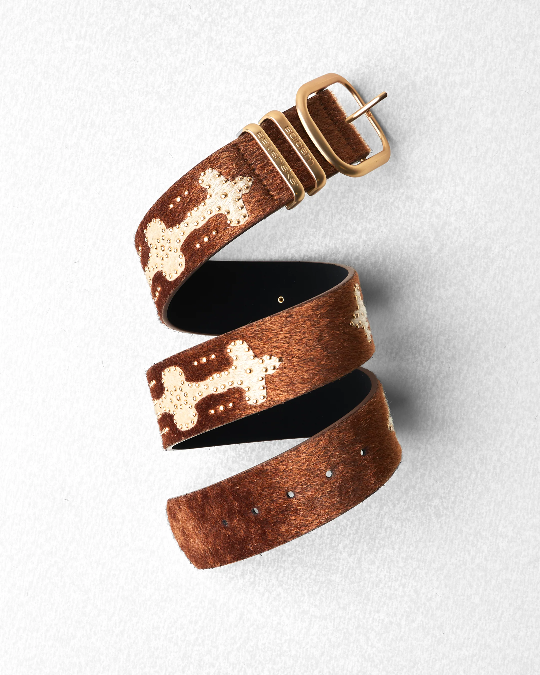 Ponyhair Studded Belt - Image 21