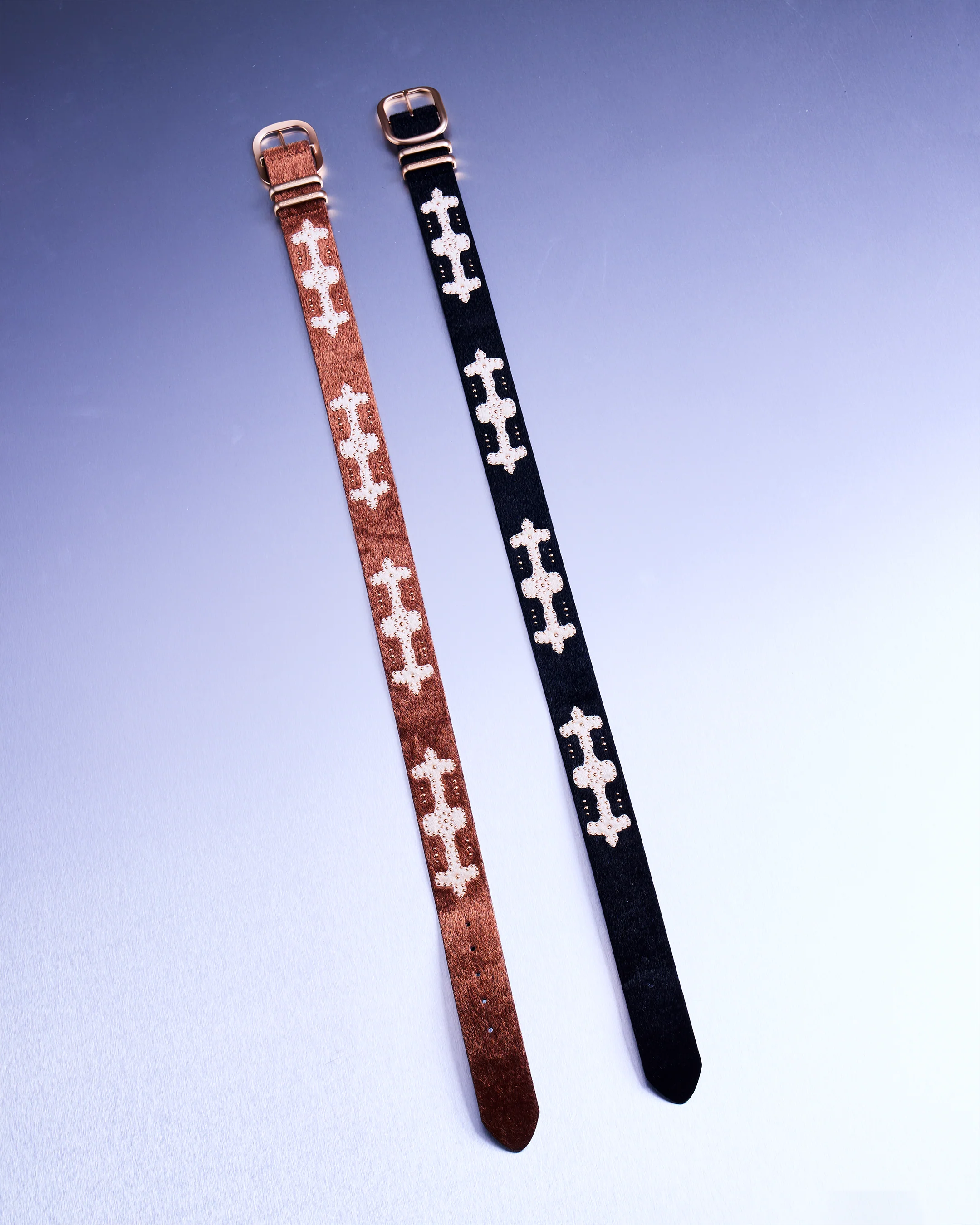 Ponyhair Studded Belt - Image 25