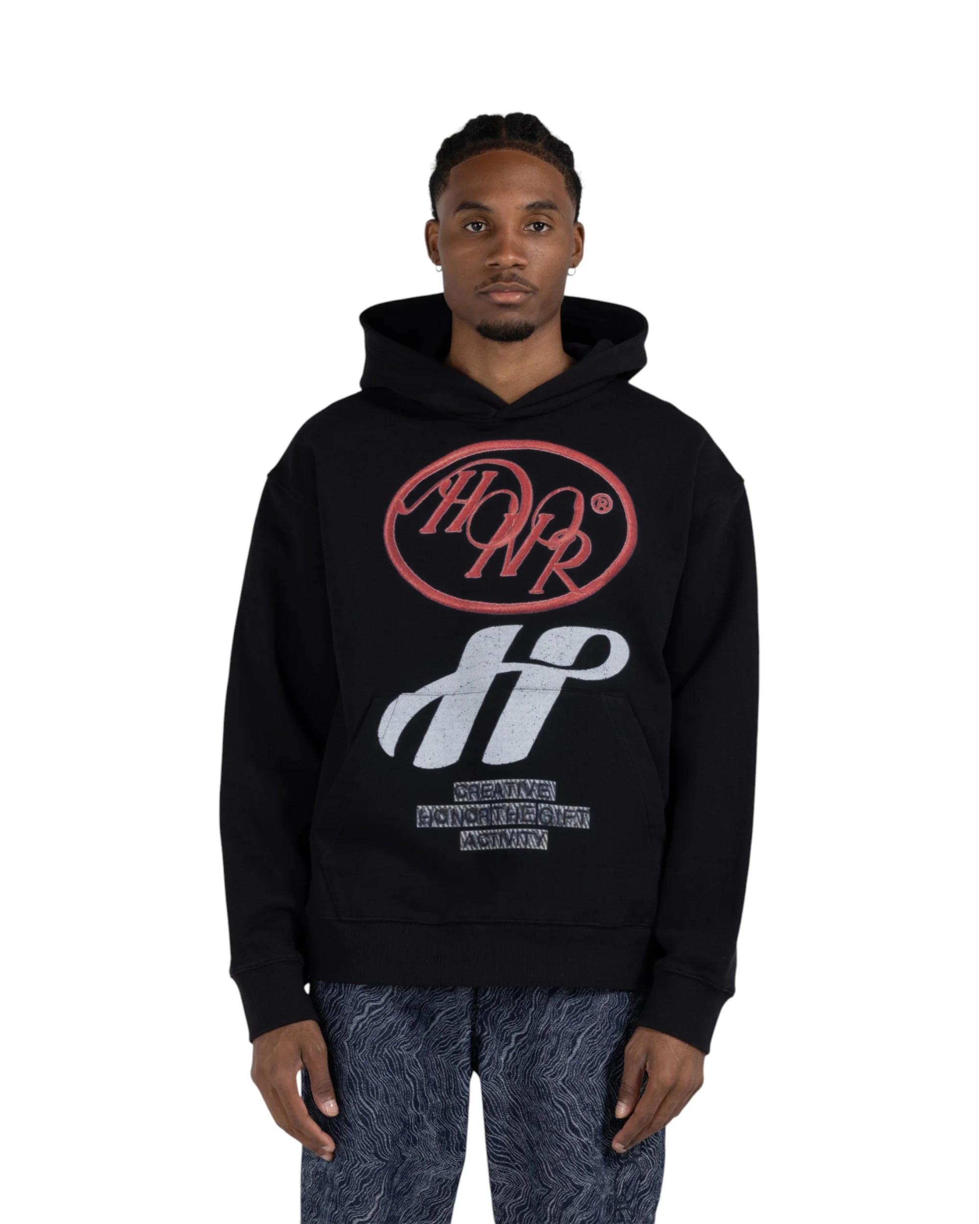 Pop Art Hoodie - Black - Image 2